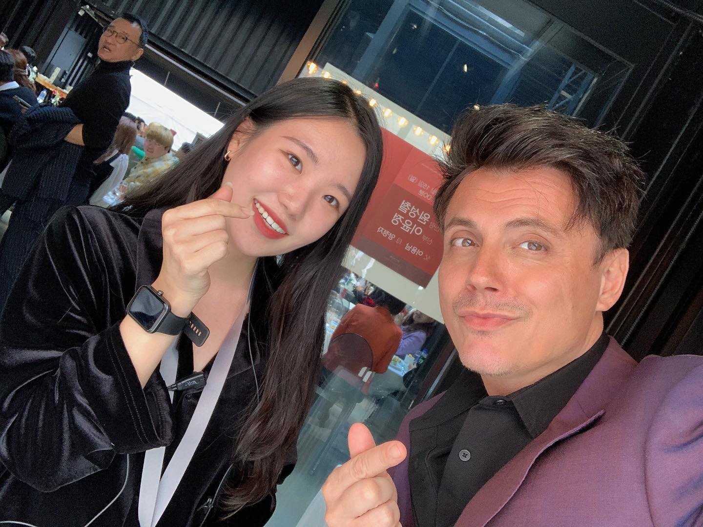 세계적인 뮤지컬배우 Laurent Ban(로랑 방)의 노래를 눈앞에서 들을 수 있어서 영광이었습니다💕