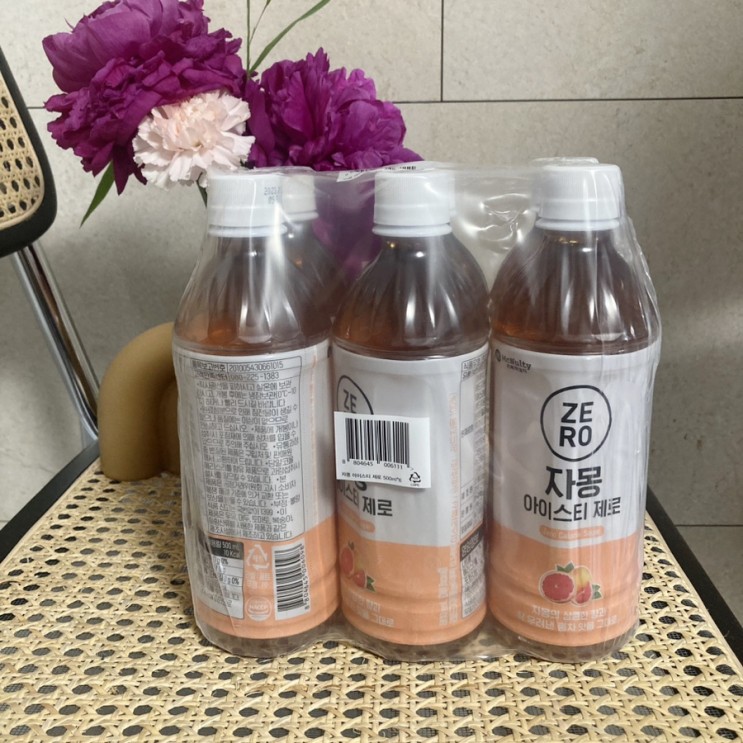 제로칼로리 아이스티 제로 자몽맛 맛있는 다이어트음료