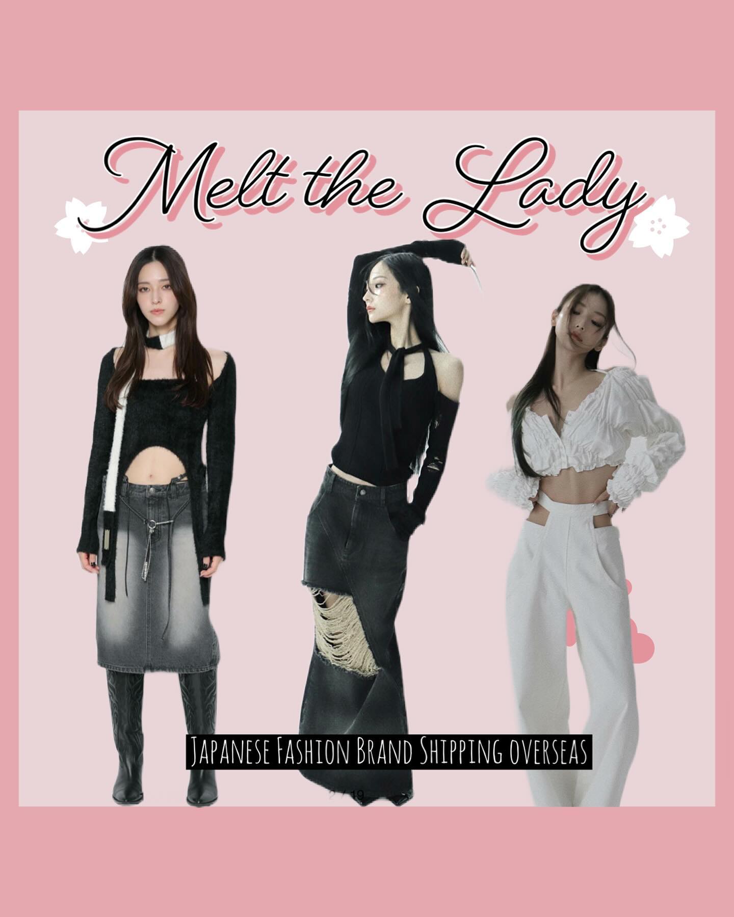 One of my favorite Fashion brands. Melt the Lady plays with creative shapes. Color palette of most of their items are Metallics, Black, White, and Gray and you will be sure to give off main character energy vibes !! 

They have a store located in LUMINE Est Shinjuku so if you are in Japan you can also visit ! 🖤

Prices range from ¥3,000 -¥16,5000 (USD $15-$110)
———————————————————————————————
In this account,
We provide fashion and beauty trend information from Japanese Magazines, Social Media, News.

See other posts→pink.cosme

———————————————————————————————

#japan #japanfashionblogger #japanfashion #jfashion #asianfashion #fashion #japantrends #コーデ　#大人可愛いファッション　#春コーデ #春服コーデ　 #春服 #春服コーディネート#フェミニンコーデ
