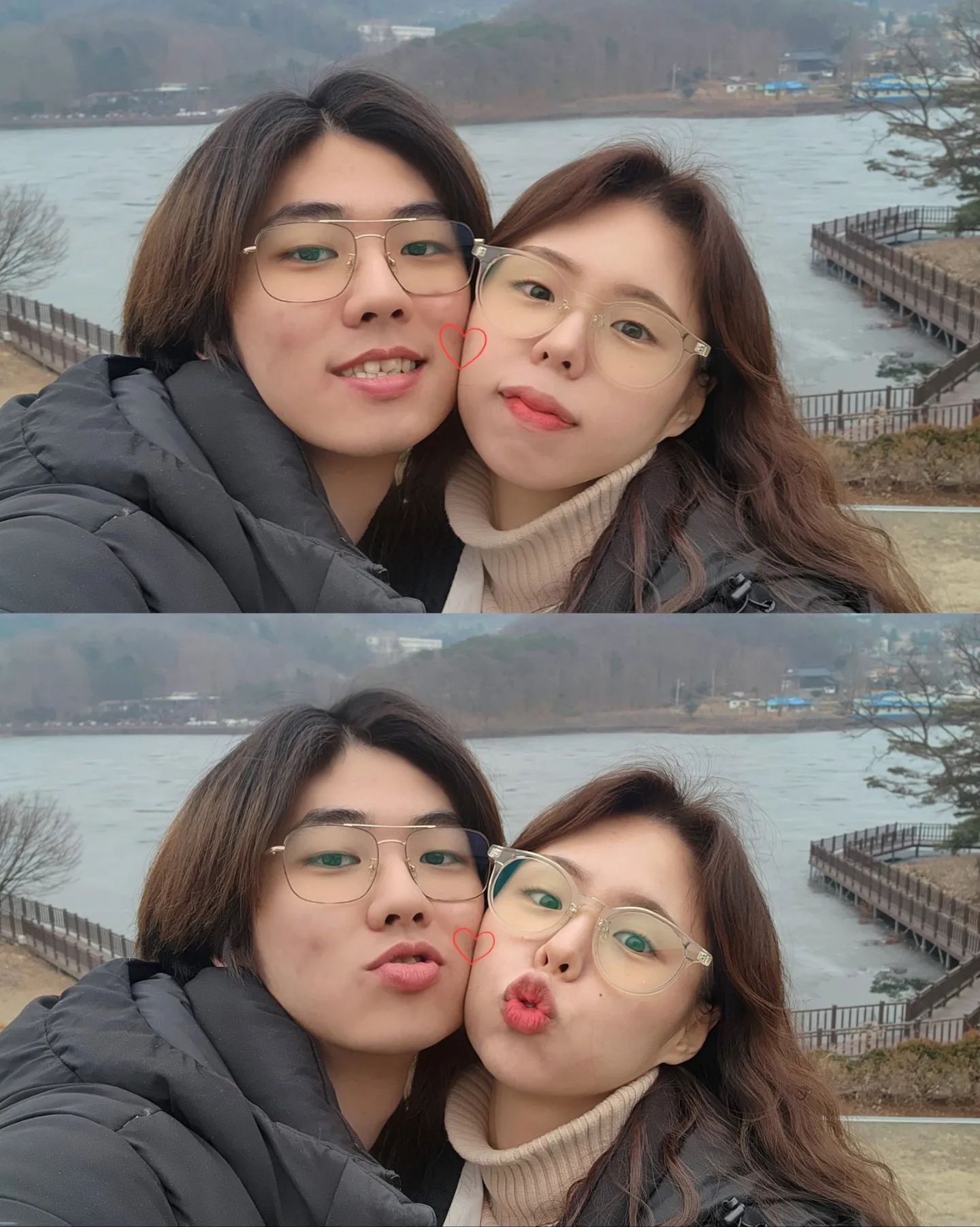 #뿡빵그램 #기산저수지 #카페 #브루다양주 

너무너무 바쁜 일상 탓에 잠깐의 재정비 시간을 가지고 지난번 맛보기 릴스로 잠깐 올렸던 #뷰맛집 카페 사진을 가지고 왔어요꒰◍︎⍢︎◍︎꒱۶

여기는 양주에 위치한 기산저수지 바로 코 앞에 있는 브루다양주라는 카페예요!!
원래도 유명한 카페여서 항상 가보고싶다는 생각을 하다가 이번에 다녀왔답니다😁

지금은 벌써 꽃이 만개한 따뜻한 날씨였지만 저희가 방문했을때는 날씨가 추웠던 시점이여서 저수지가 꽁꽁 얼어있었는데 그것도 나름대로 운치있고 좋았던 것 같아요🫶🏻🫶🏻

이 곳은 정말 뷰맛집, 빵맛집 그 자체인 곳이라 빵순이인 저랑, 예쁜 뷰를 좋아하는 제 짝꿍도 아주아주 만족스러운 곳이었어요💙💛

바로 앞이 기산저수지 산책로가 있어서 빵 든든히 먹고 한바퀴 산책하면서 얘기나누기도 좋은 곳인데 반바퀴 정도 돌다보면 반대편에서 예쁜 카페 뷰를 볼 수도 있답니다ଘ(੭ˊ꒳ˋ)੭

드라이브 데이트 코스로 강추드려요( つ’-’)╮—̳͟͞͞♥