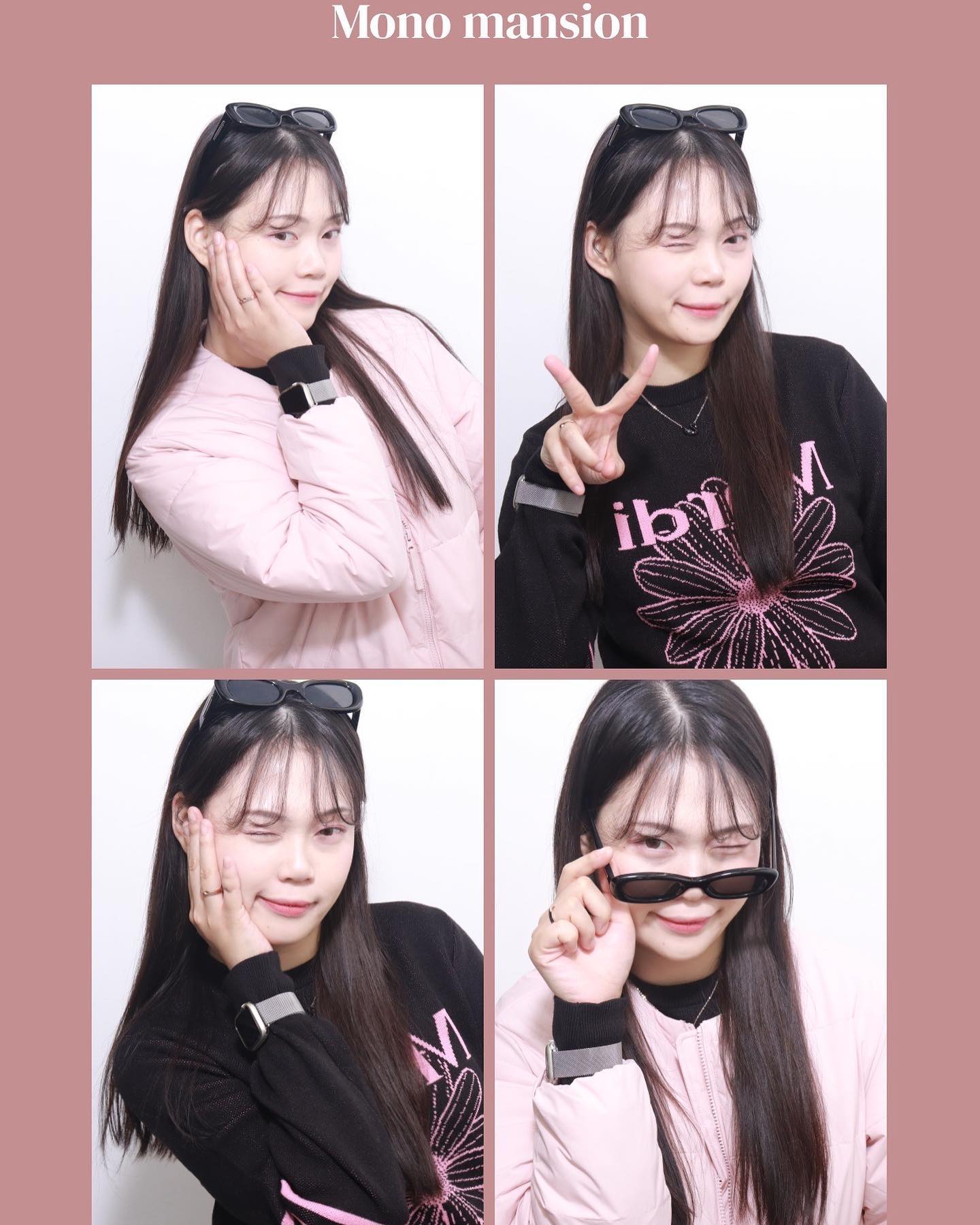 오늘의 ootd🩷🖤