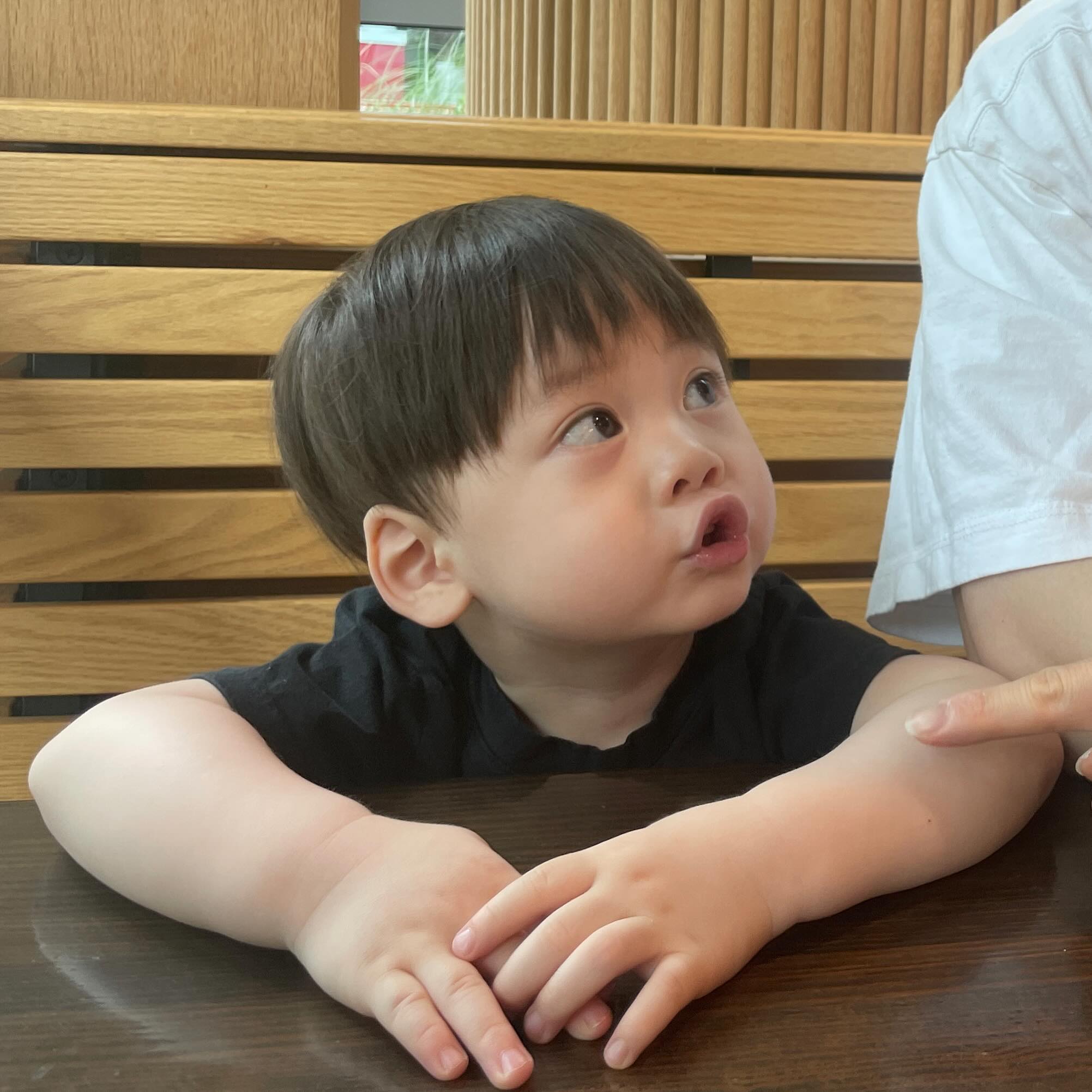 오랜만에 호치 😀😀
많이 커서 같이 외식도 한답니당 ㅎㅎㅎ