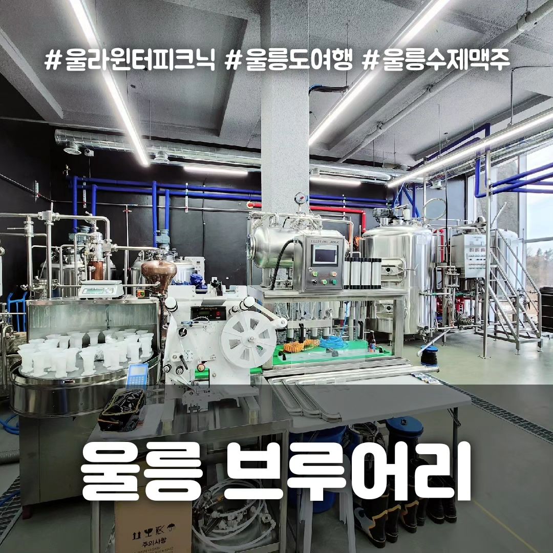 울릉도 최초 맥주 양조장 울릉브루어리 투어 🍺 🍻 

수제맥주 양조장 처음 구경했는데 신기하고 재밌네용 :)

투어 후에는 맥주 2 종류 시음했는데,
깨끗하고 맑은 울릉도 물로 만든 수제맥주라서 더 시원하고 맛있는 거 같은!

안주로 준비해주신 갓 튀긴 감자튀김도 존맛.

캠핑 바이젠 
스위밍 라거
하이킹 페일에일
다이빙 스타우트

오직 울릉도에서만 판매한다는데 서울에서도 구할 수 있음 종종 사서 마실듯요. 👍

#2024울라윈터피크닉 #울라윈터피크닉 #울릉도 #겨울여행 #겨울캠핑 #캠핑 #겨울백패킹 #백패킹 #힐링스테이코스모스 #울라 #코오롱스포츠 #울릉크루즈 official.ulla