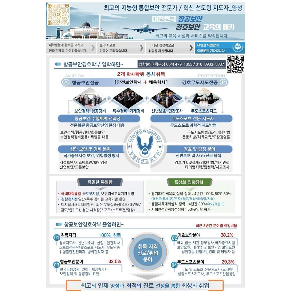 항공보안 경호학부
kyungwoon_university