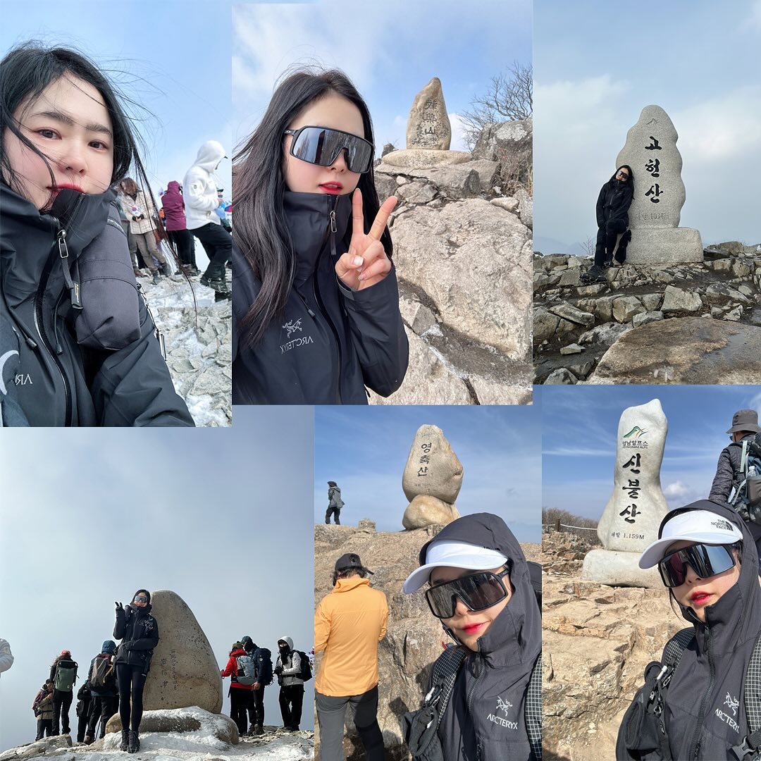 #영알완등 #영남알프스 #100대명산 #영알7봉완등 
📆240217~240317 
오빠의 워너비로 시작된 영남알프스🏔️
아직까지 산이 좋아 산을 다니는 건 아닌 나는
영알을 몰랐다가 안내산악회를 시작으로 Go!
안내산악회 버스도 처음이었는데
나한텐 시간이 조금 타이트해서
다다다다닥 뛰어내려와 겨우 맞추고 
겨울산도 처음이지만
진흙탕 아니 진흙밭도 처음이었고
1일3산도 몽땅 처음 경험하게 해준 영알
그렇게 영알7봉+제외됐지만 100대라 다녀온
재약산까지 완등을 하고 메달도 받게 됐다.

내 등력이 얼마나 자랐을지(?)는 모르지만
별탈없이 마무리 했음에 나름의 뿌듯함도 느끼고
봄에는 좀 더 짱짱한 체력을 가진 #등린이 가 되길
꾸욱꾸욱 바라봅니다. 🐻