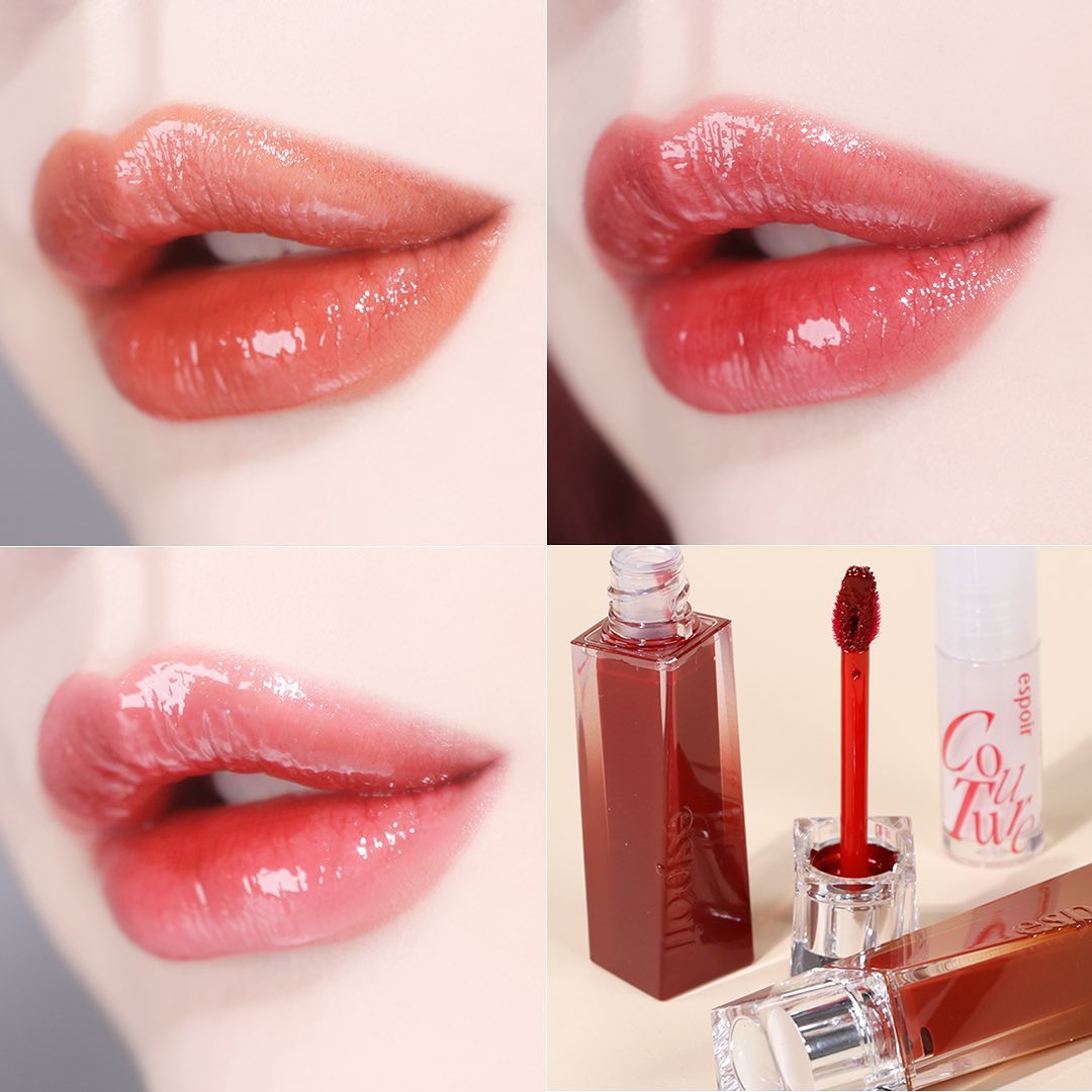 #광고 espoir_makeup
#에스쁘아 꾸뛰르 립틴트 글레이즈 에 신상 가을 웜 컬러가 출시되었어요! 이번 컬러는 카카오에서만 만나볼 수 있는 카카오 단독 컬러라는거🙌

#꾸뛰르립틴트글레이즈 는 도톰한 시럽광을 연출해주는 제형! 시간이 좀 지나면 매끌~하고 탱글한 광이 차오르는데 입술이 볼륨있어 보여서 넘예✨
착색도 원래 컬러 그대로 착색되어 오래도록 컬러를 즐길 수 있었어요.

차분한 브릭 누드 컬러로 브라운 빛이 감돌아 분위기 있는 07 #브륄레
딥한 레드로 더운 느낌 없이 생기있는 08 #스모크드

전반적으로 깊고 그윽한 느낌이라 갈웜분들이 분위기 있게 바르기 좋을 것 같아요.

이번에 신규 컬러 출시 기념으로 함께 증정되는 #립밀크 도 사용해봤는데 요거 하나 가지고 있으면 넘 잘 쓸 것 같구요?
립 컬러를 밀키하게 중화시켜줘서 뽀용뽀용한 느낌 내주기에 좋고 그라데이션 연출에도 굿.

에스쁘아 꾸뛰르 립 틴트 글레이즈 브륄레와 스모크드는 카카오에서만 단독으로 구입할 수 있어요.
런칭 기념으로 18% 할인된 가격에 미니 쿠션과 미니 립 밀크도 증정한다고 하니 갈웜분들 달리세요!

.
.
#에스쁘아틴트 #촉촉립 #시럽광 #비건틴트 #신상틴트 #웜톤립 #갈웜립 #립스타그램 #틴트추천 #espoir