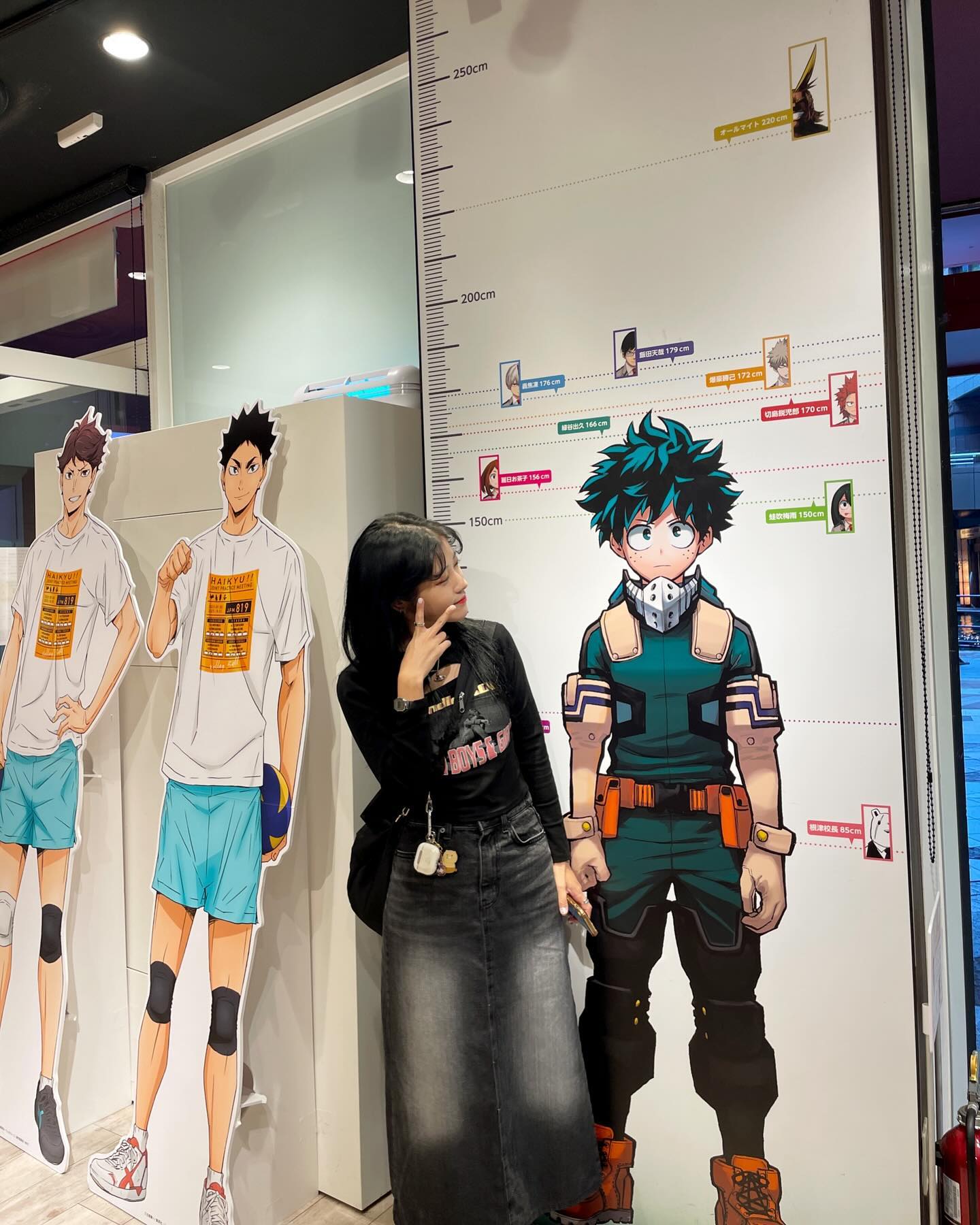 💚
みどりや君と一緒に写真撮りました٩(ˊᗜˋ*)و
更に向こうへ, Plus Ultra!

미도리야쿤과 함께 사진 찍었습니당٩(ˊᗜˋ*)و
보다 더 먼 곳에, Plus Ultra!