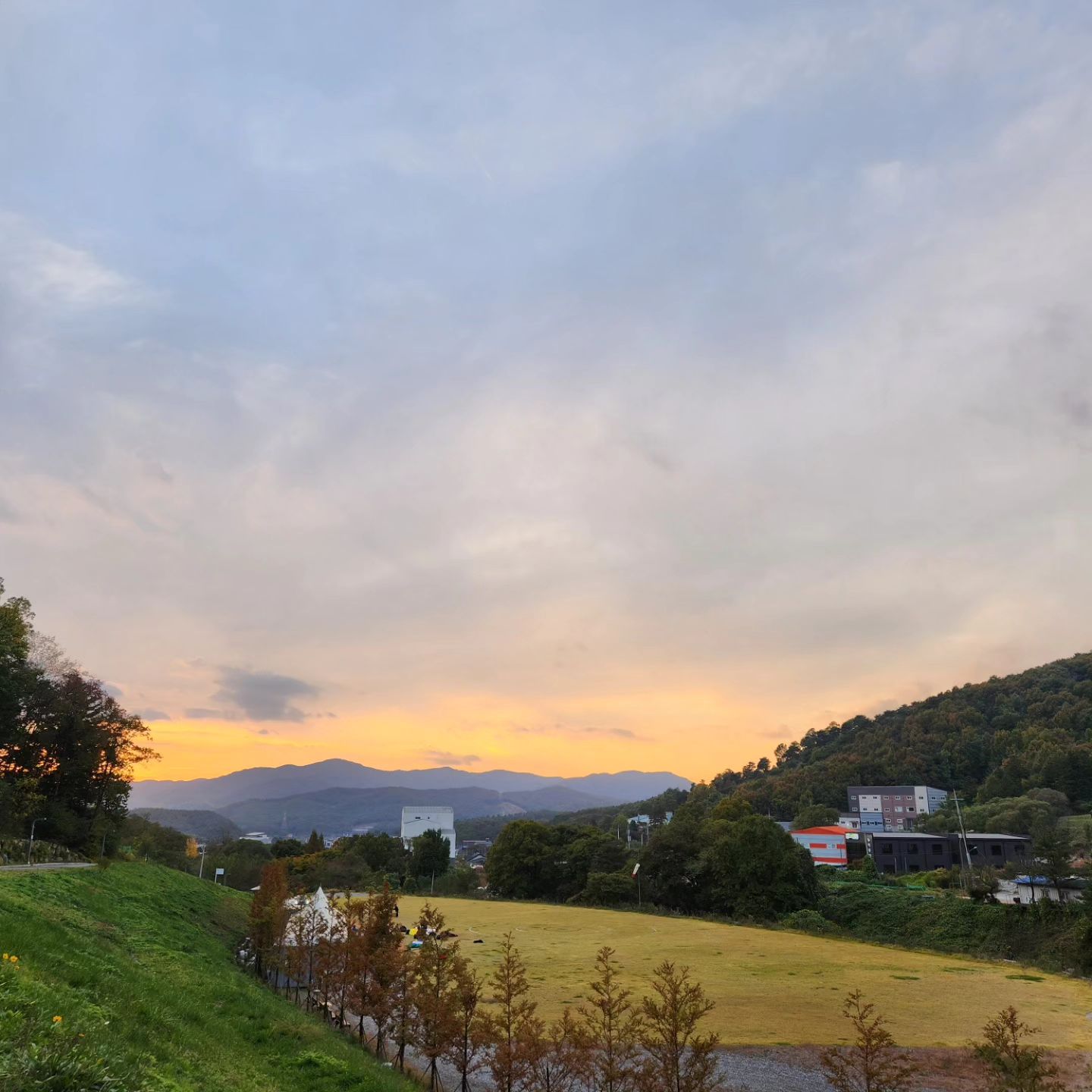 #2023년가을🍂 

인친님들 잘 지내시나요? 피드 속도가 늦어진 것 같아요. 제 일상에는 아직 변화가 없지만 마음의 여유가 없어서인지 올릴 사진이 없어서인지 이야기가 없다 생각해서인지 인스타에 발걸음이 줄었네요ㅠㅎㅎ

가을을 만끽할 수 있는 요즘. 산책하기 좋은 날씨와 분위기를 남겨봅니다. 청량한 가을 하늘도 시원하게 느껴지고 오렌지빛 가을 하늘이 아름답네요🧡🌆

신랑과 아이들과 즐거운 시간을 보내기도 하다가, 양육관 및 양육태도가 맞지 않을 때는 서로의 입장에서 이러쿵저러쿵 하기도 하다가. 

아이들의 유치원 시간 그리고 신랑의 연차로 부부가 함께 시간을 보낼 때면(1년에 한번 있을까 말까 하는) 참자기로 돌아가는 듯한 느낌이 드는 것 같아요. 까마득한 연애 때 생각이 나요. 그때는 참 풋풋했고 서로를 아껴주었구나🫶

애들이 1순위가 되다보니 밀려난 듯한 신랑. 앞으로도 서로 많이 많이 잘 아껴주고 살펴주자🩷

두번째 사진은 둘째가 유치원에서 담아온 가을입니다. 다시 자연으로 돌아갈 낙엽이지만. 사진으로 남기면서 아이의 시간을 기록하고 기억하면서 함께 회상할 수 있어서 좋네요(첫째가 사진찍기를 좋아하는 이유)! 

둘째의 한쪽(충치3개 ㅡ 한 개는 은니. 크라운) 치료를 마치고 피곤했는지 식당에 엎드려 잠들어버렸어요. 귀엽고 사랑스러운💕 깰 때까지 품에 안고 벤치에서 기다리기. 잠투정이 줄어든 아가들 대견해 :) 11월에 나머지 3개도 치료 잘 하고 이제 충치 안녕하자👋 엄마가 잘 관리해줄께🦷

첫째는 그동안 표현 못했던 부정적 감정들 더더더 표현하고 케어받기🌬🤍

예전에 예민하게 받아들이고 스스로를 자책하고 힘들게 했는데. 이제는 조금 더 넓은 시각으로 생각하려고 노력하다 보니 제 마음도 많이 가벼워진 것 같아요🩵😆 

아이들도 더욱 건강한 유년기 아동기를 보낼 수 있도록 더 많이 공감하고 이야기와 마음을 나누고 일상을 잘 소화할 수 있도록 함께 노력해야겠어요. 엄마가 아가들을 사랑하는 만큼. 아가들도 엄마를 무진장 사랑하고 있다는 사실을 느끼게 해주는 쪼꼬미들🥰🥰

금쪽이의 사례 소개에 대해서 함께 배울 수 있어서 감사하면서도 안타깝게 느껴지는 밤 그리고 새벽🎑🌔

#엄마바라기들 #엄마도사랑해❤️ #하루하루의 #기억과기록✍️ #가을예쁘다🍁 #시금치크림새우파스타 #소고기튀김👍 #맛있다그램😋 #새벽에세이 #2주만의일상 #느림과충만함 #온전히느낄것 #무사하다 #2023년10월_레이첼