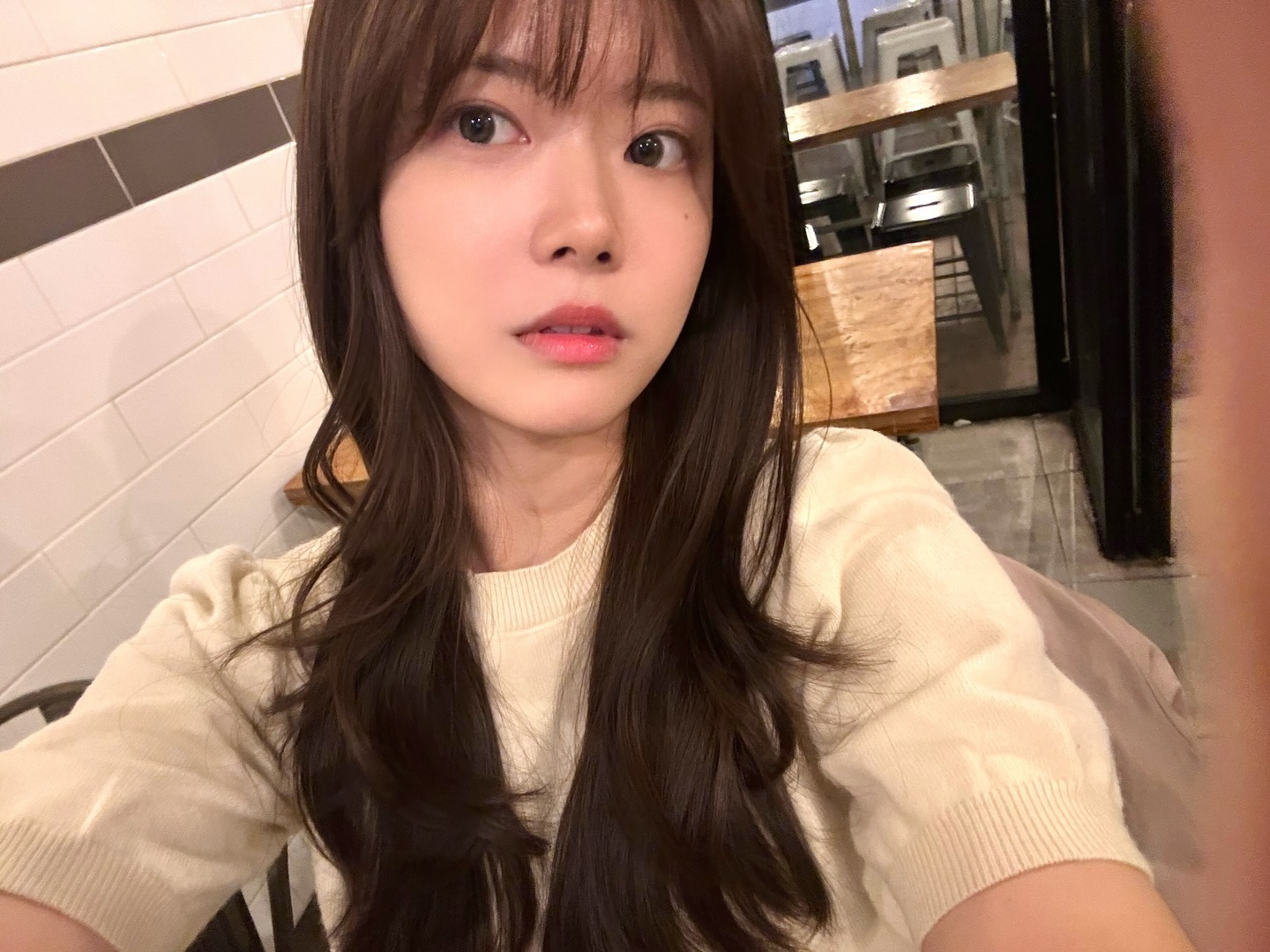 나 뭐 달라진거 없어? ㅎ ㅎ