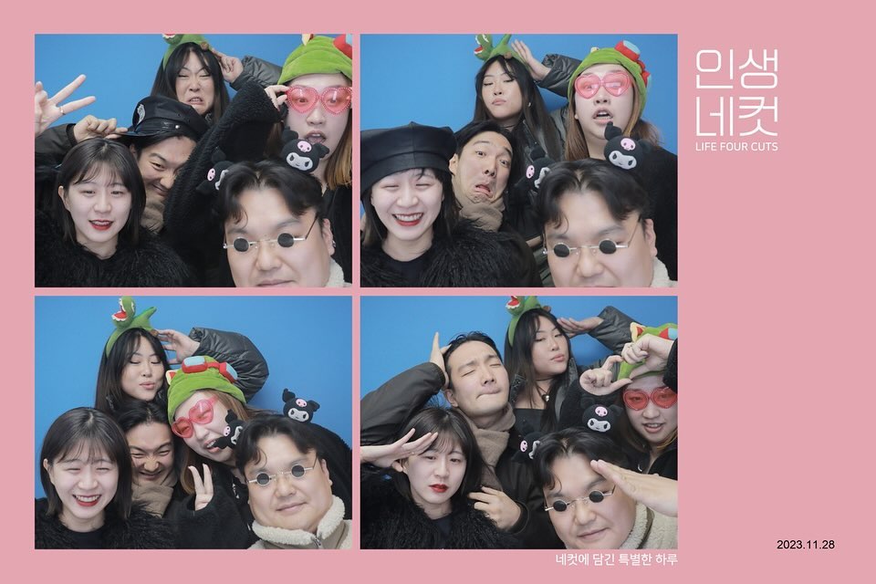 넘 웃곀ㅋㅋㅋㅋㅋㅋㅋㅋㅋ 
근데 태선이 쿠로미 잘 어울리네 

#인생네컷 #인생네컷스튜디오 #부평원정대 #부평 #soghetto #술에취한밤 #저세상텐션