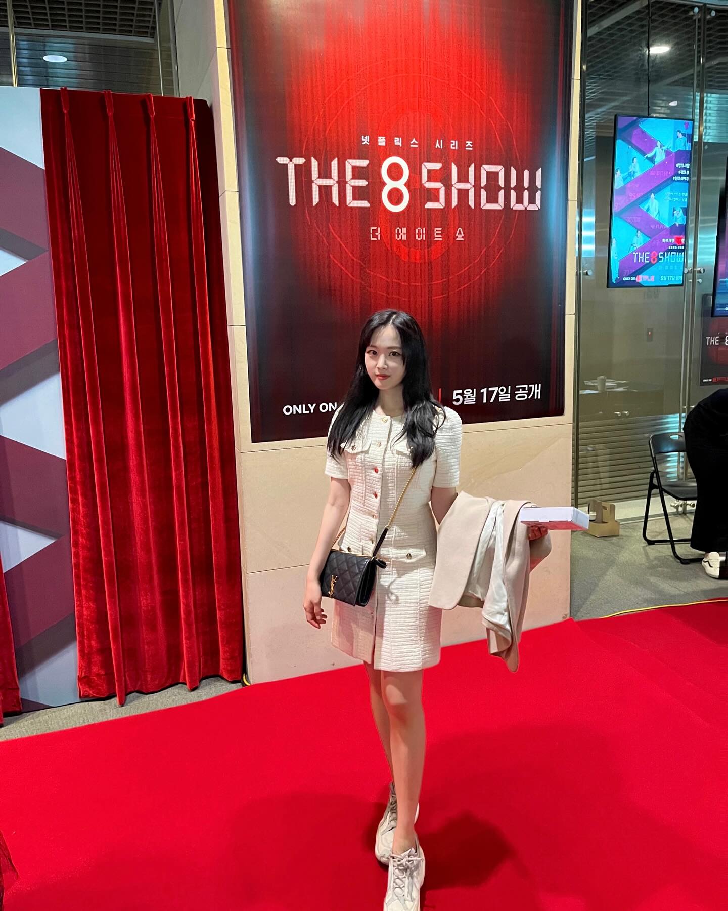 5월 3째주 기록: Netflix 시리즈 The 8 Show 사전 공개와 패널토크 초대권을 받게 되어 다녀왔다. 감독 님 작가 님 배우 님들의 작품에 대한 이야기 들으면서 두근두근..! 

그리고 이번주에는 유래없이 행복했다.