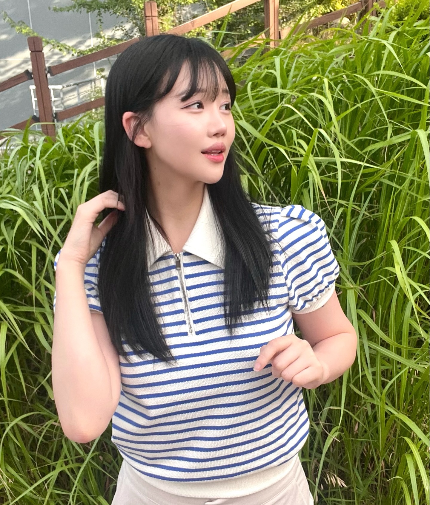 깔끔하면서 캐주얼한 🌊 spnk_official 
출근룩으로도 조코 데일리로도 조코 🥴🥴🐳

🏷️ [SPNK] 마린 스트라이프 티셔츠

#02 #03 #셀피 #셀카 #좋아요반사 #좋반 #데일리 #대학생 
#오오티디 #패션 #데일리룩 #spnk #ootd