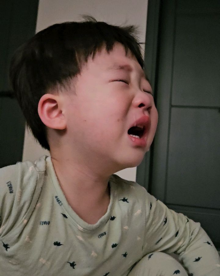 6시에 벌떡일어나서 놀이터야~~놀이터~~~😭
애타게 놀이터를 울부짖다가 다시잠든 결이ㅋ
근데 아침에 일어나마자마 또 놀이터가야한다고🫣
무서운 아들🙄

#할머니놀이터가야해요
#놀이터중독 #자면서도깨서도 #놀이터야
#벽에낙서는 #결이작품
