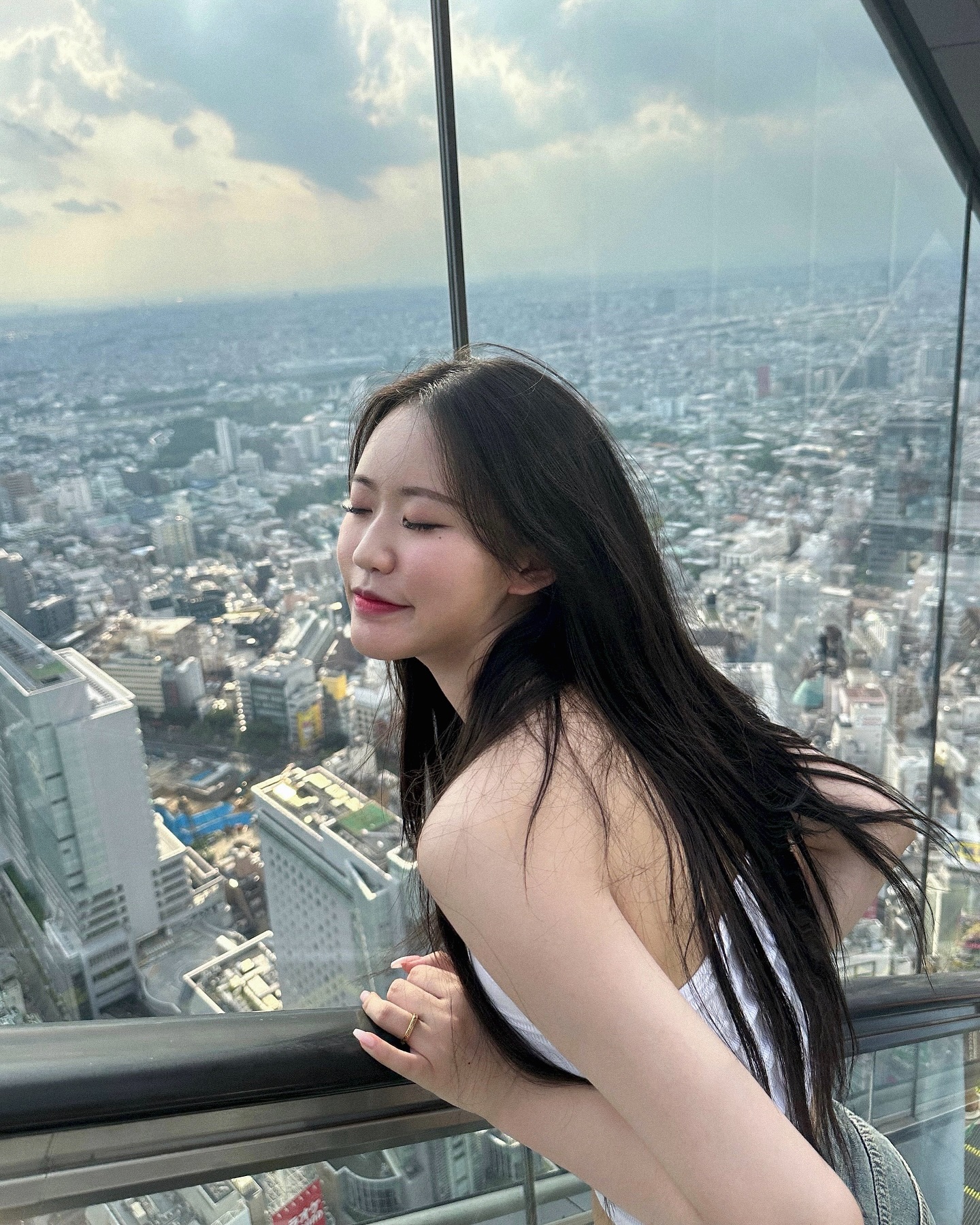 낮에 보는 시부야 스카이 ⸝⸝⸝⸝◟̆◞̆♡