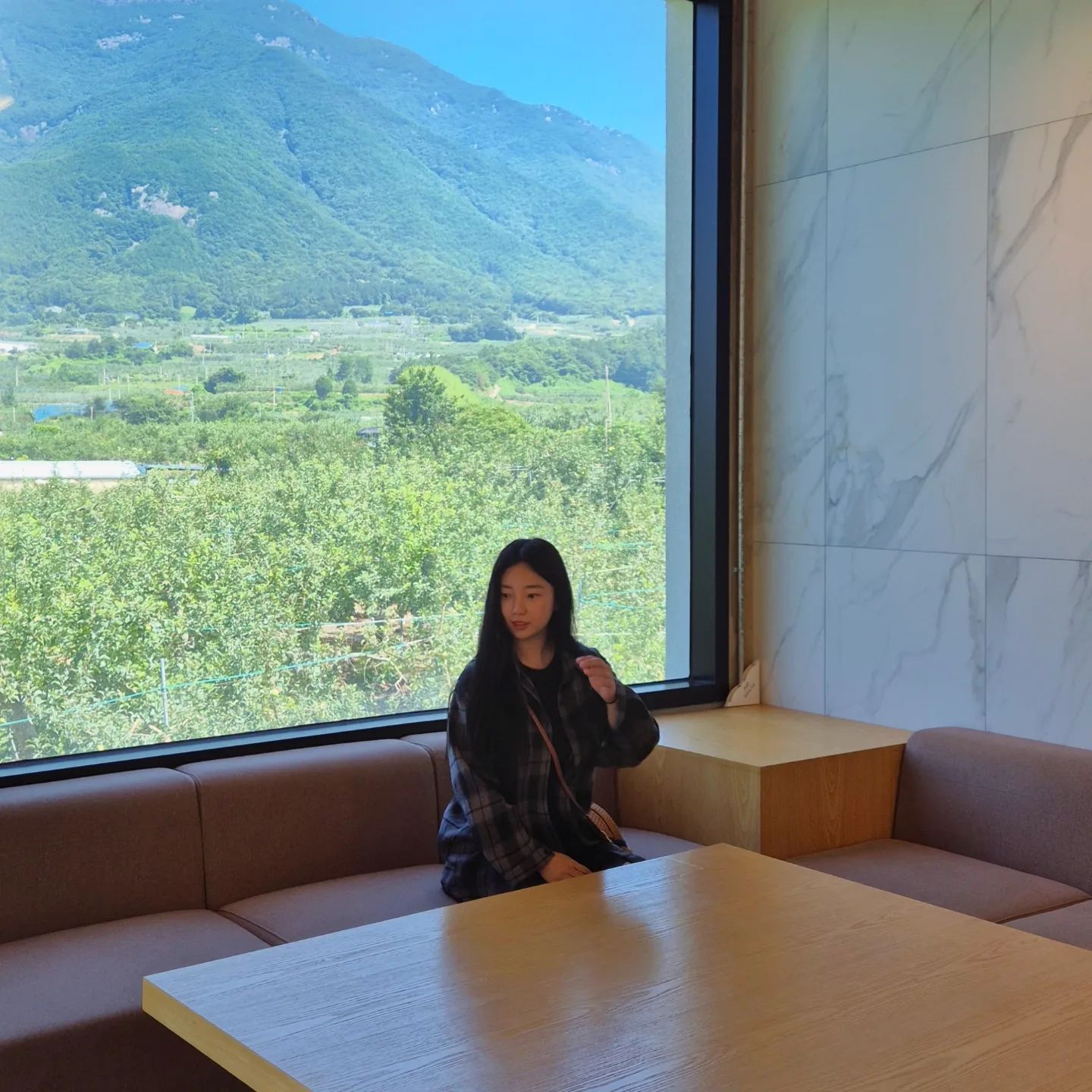 🍎 사과나무밭 뷰 🍏
#산내랑