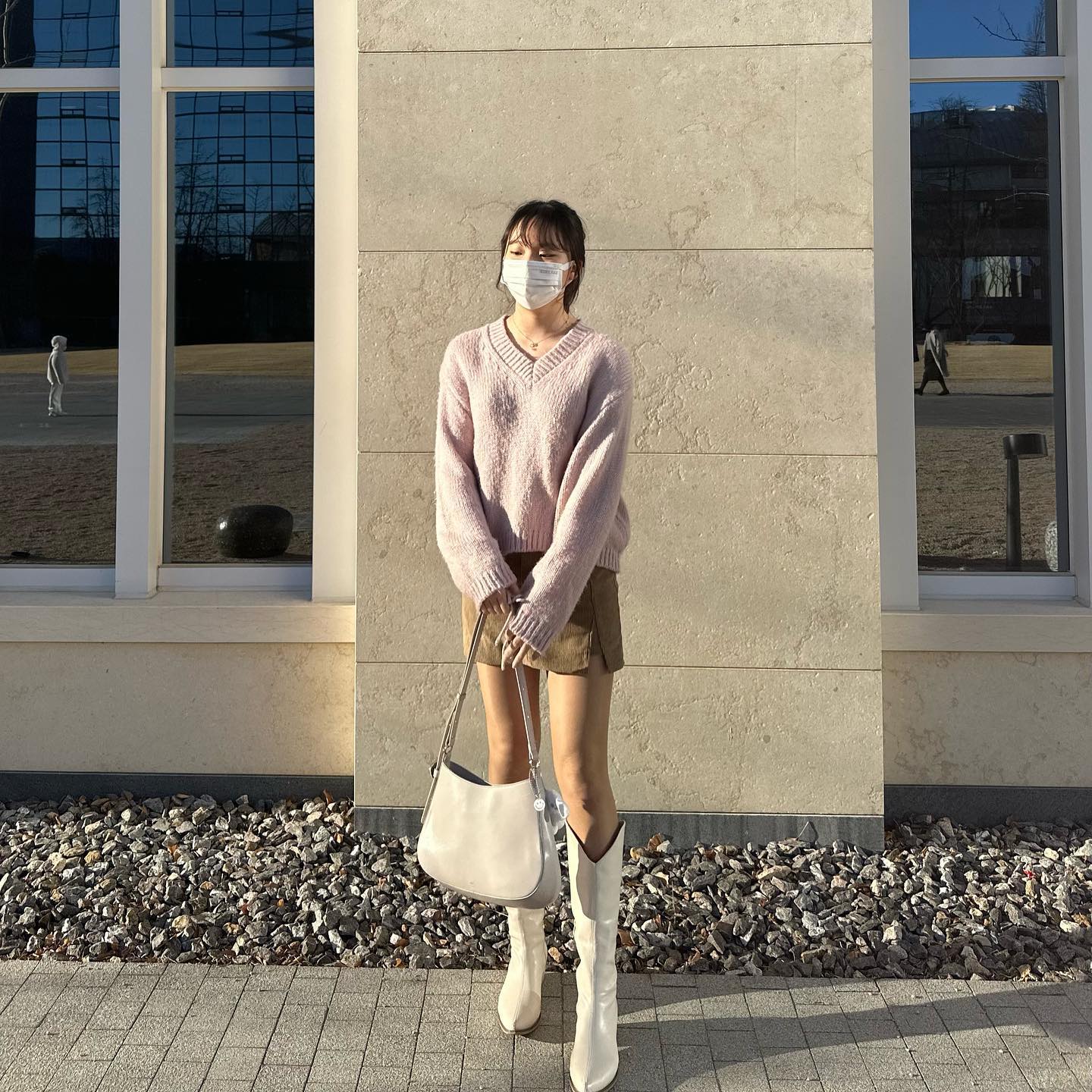 봄느낌 나는 핑쿠니트🌸