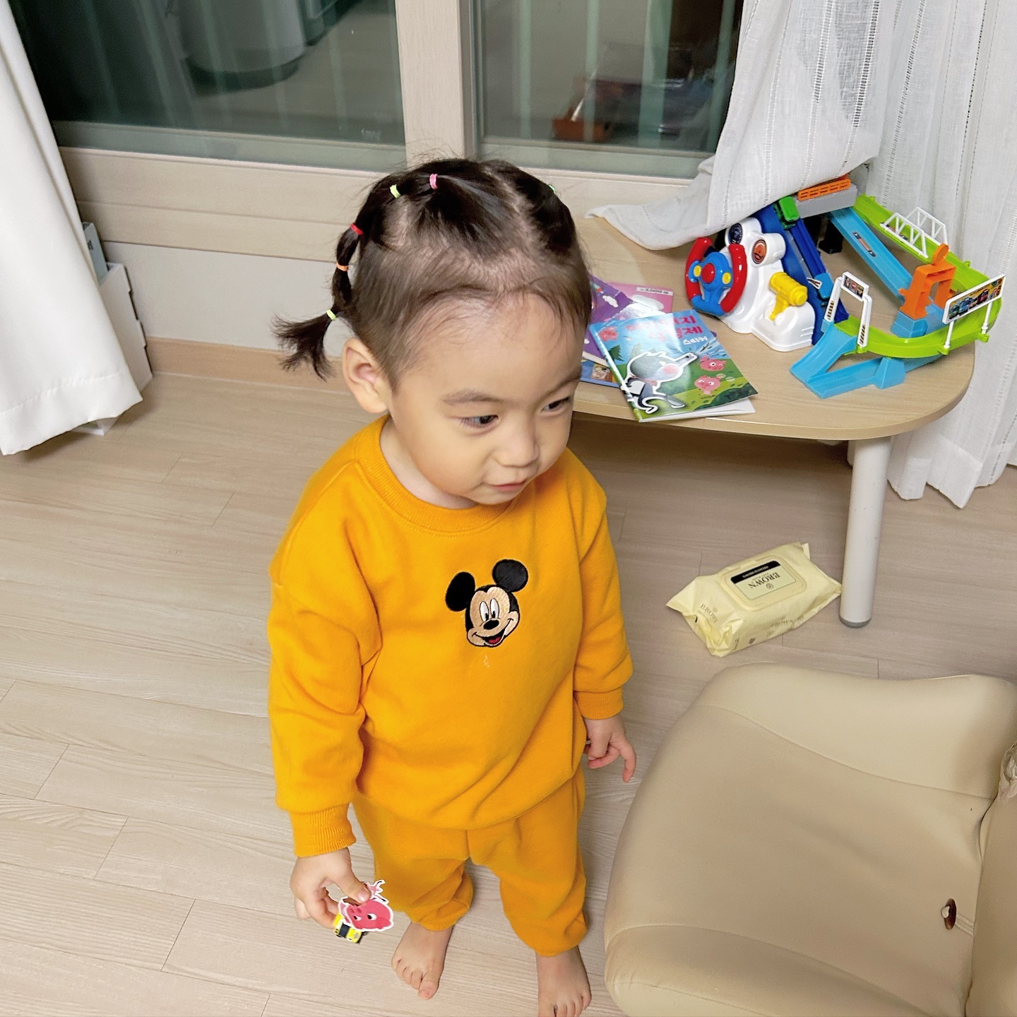 🐥
양갈래 넘 귀엽잖ටㅏ..?ˀ
#아들바보 #도치맘 ㅋㅋㅋ