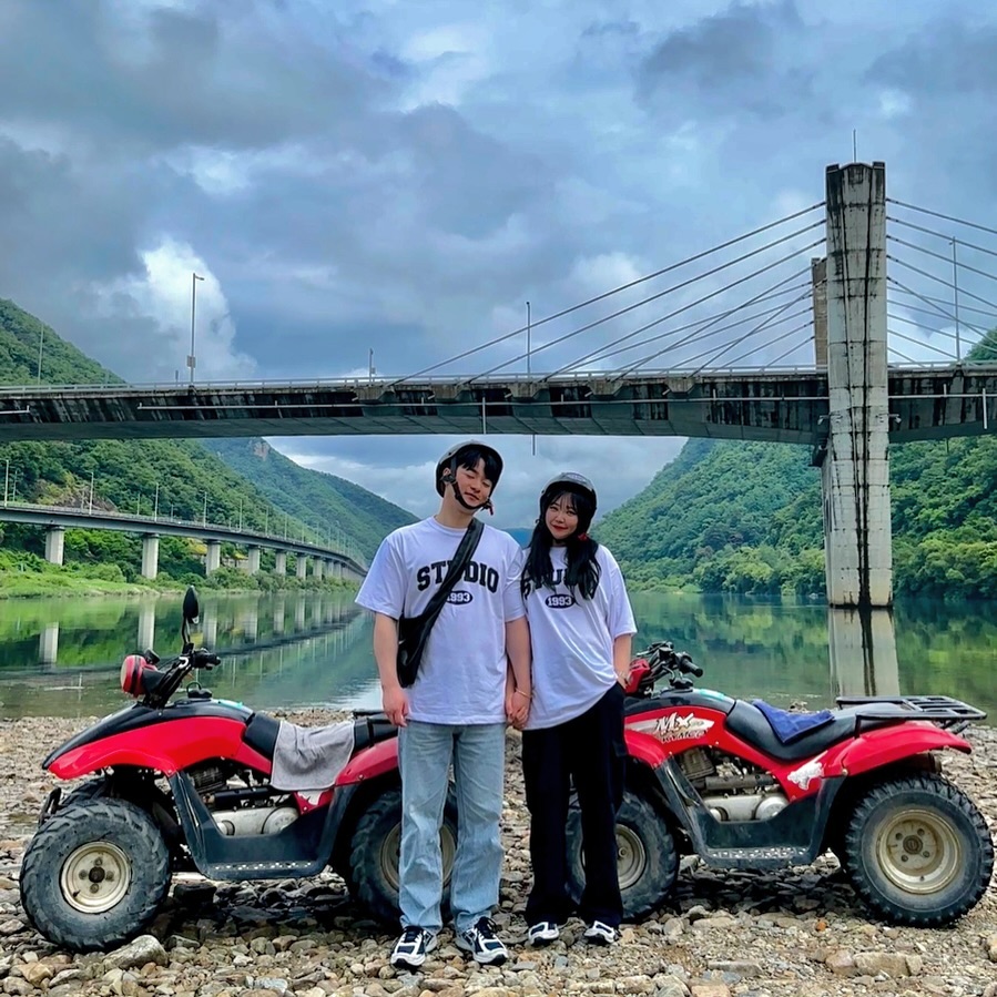 사륜바이크 또 타구싶다 재밌어🏍️💨