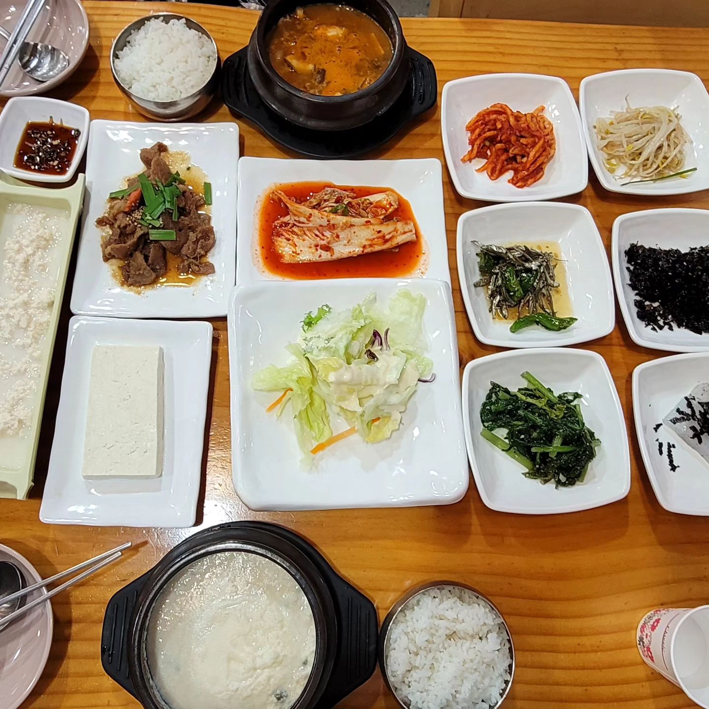 파주에서 유명한 장단콩
장단콩으로 만든 청국장&콩비지
건강밥상
맛있게 냠냠 😋
2024.06.09
장단콩두부촌
#장단콩마을 #장단콩두부촌 #파주맛집 #청국장 #콩비지 #맛집스타그램 #foodstagram #파주여행