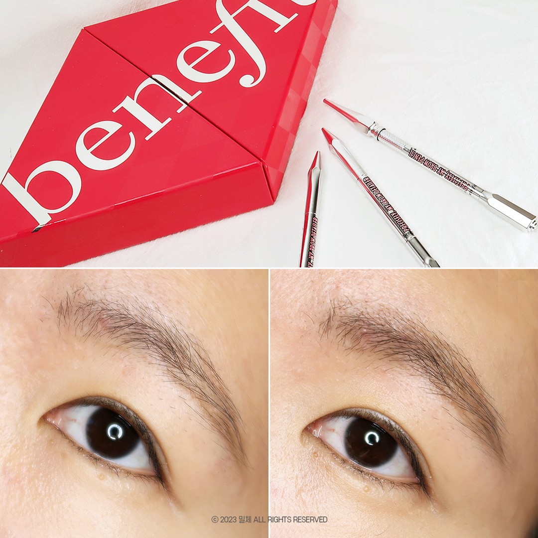 #광고 benefitcosmeticskorea

브로우 맛집, 베네피트에서 출시한 신제품
NEW 프리사이슬리 디테일러 후기를 가져왔어요!

기존에 출시한 브로우 라인중 가장 세밀한
0.08cm의 심을 가진 브로우 펜슬인데요

얇은 심을 갖고 있어서 아웃라인 그리기 편하고
여러번 터치해도 둔한 느낌이 없어서
저처럼 눈썹 숱이 많은 분들이 쓰기 좋아요😊

단독으로 사용하면 깔끔하게 연출할수 있고,
프리사이슬리와 함께 사용하면 볼륨감있는
브로우 메이크업이 가능해요

저는 기분따라 단독 사용 / 2가지 사용하고있는데
활용하는 방법에 따라 다른 이미지를 보여줄수 있어서
베네피트 아이브로우 펜슬을 사용중인 분들은
만족스럽게 잘 쓰실것 같아요💕💕

#베네피트 #베네피트브로우 #프리사이슬리 #프리사이슬리디테일러 #benefitbrows #베네피트프리사이슬리 #브로우메이크업 #아이브로우 #아이브로우펜슬 #아이브로우추천 #눈썹