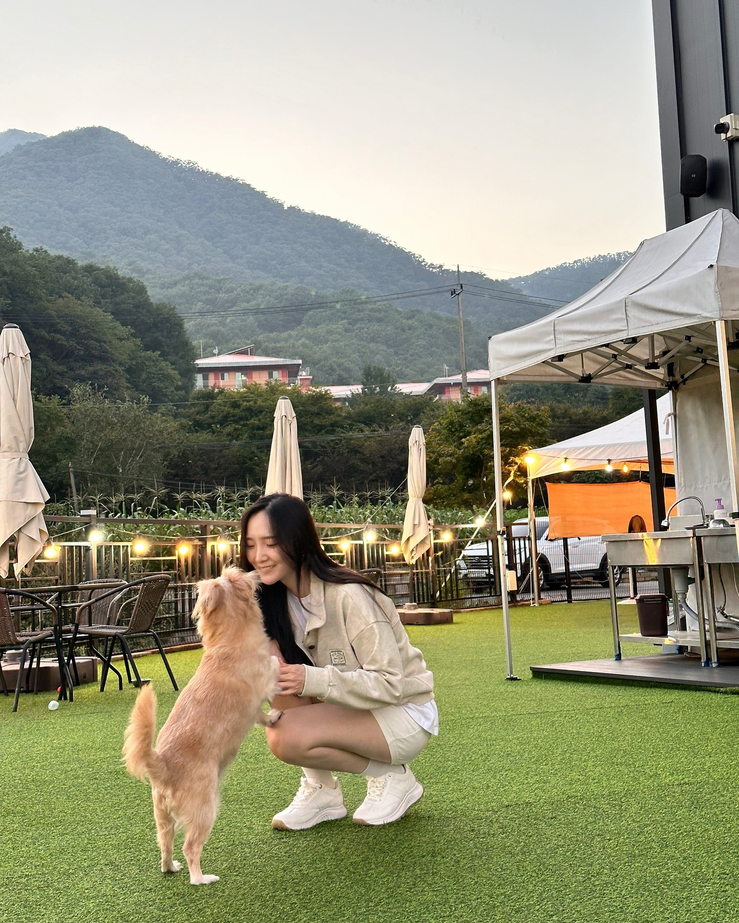 충전가득⚡️💛🤍🩵🐶🐾 #아워호프 #ourhope