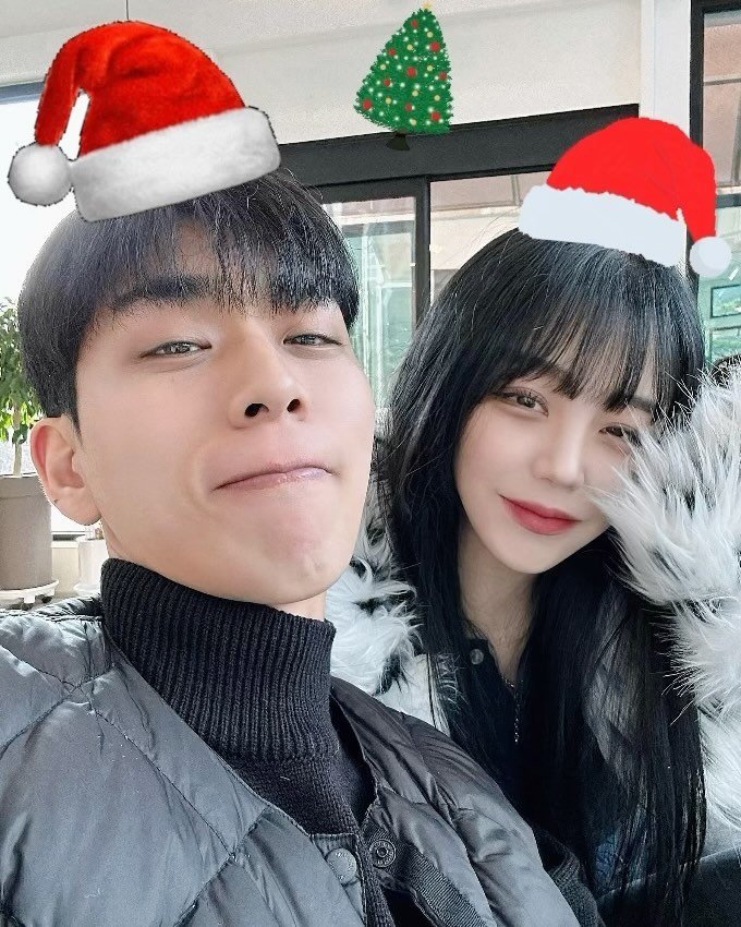 우리의 첫 화이트 크리스마스🎄💚☃️