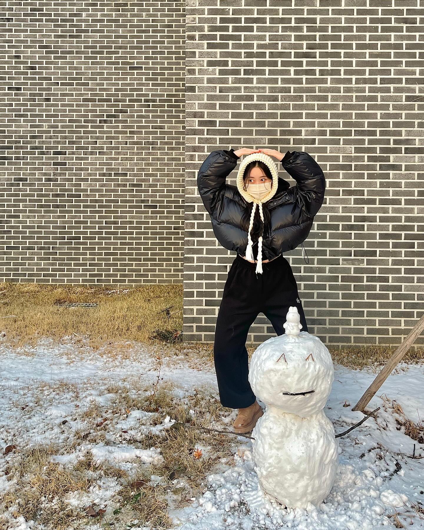 눈사람 만들어찌 ⛄️내실력은 여기까지야,,