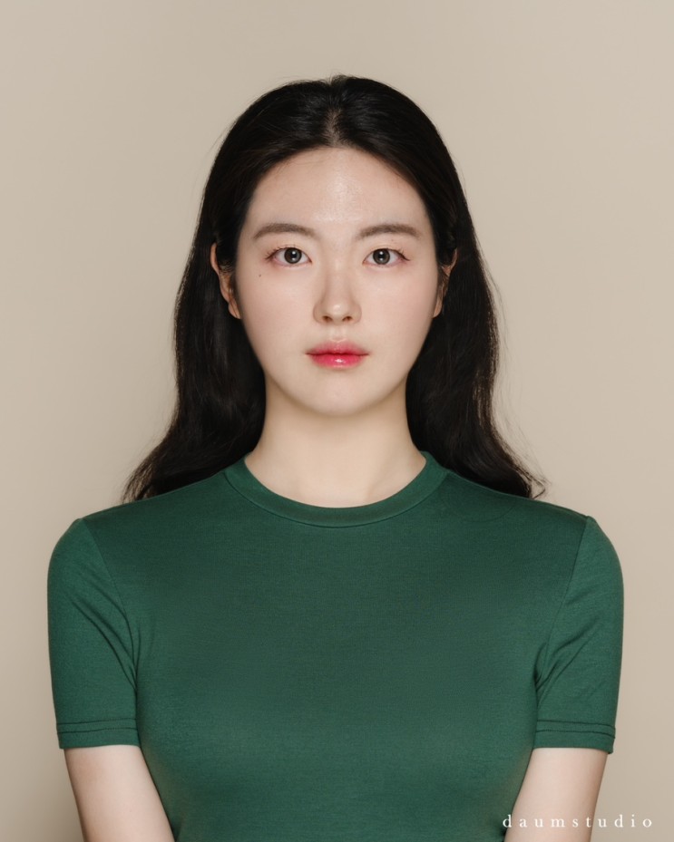 홍대 컬러증명사진 잘찍는 곳 다음사진관 후기