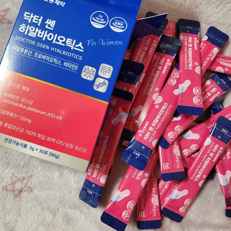 여성유산균 질유산균 닥터쎈 히알바이오틱스 비타민E까지