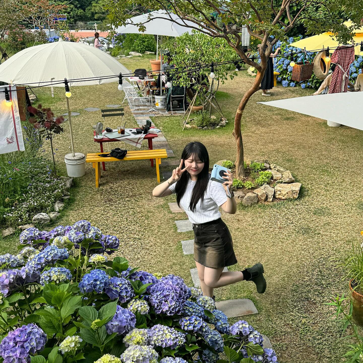 풀구경 꽃구경 다하고 오기 😚