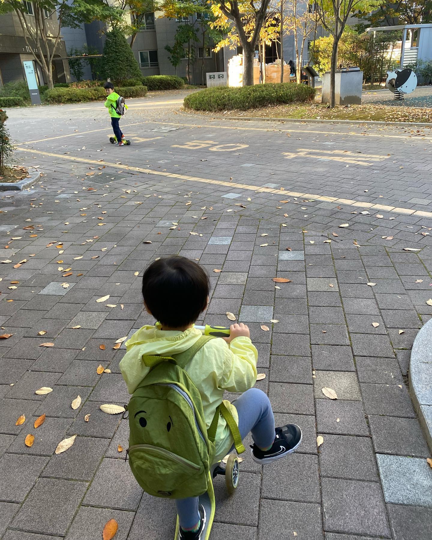 지난 평일

#형등교길 #형제킥보드 #둘째문화센터