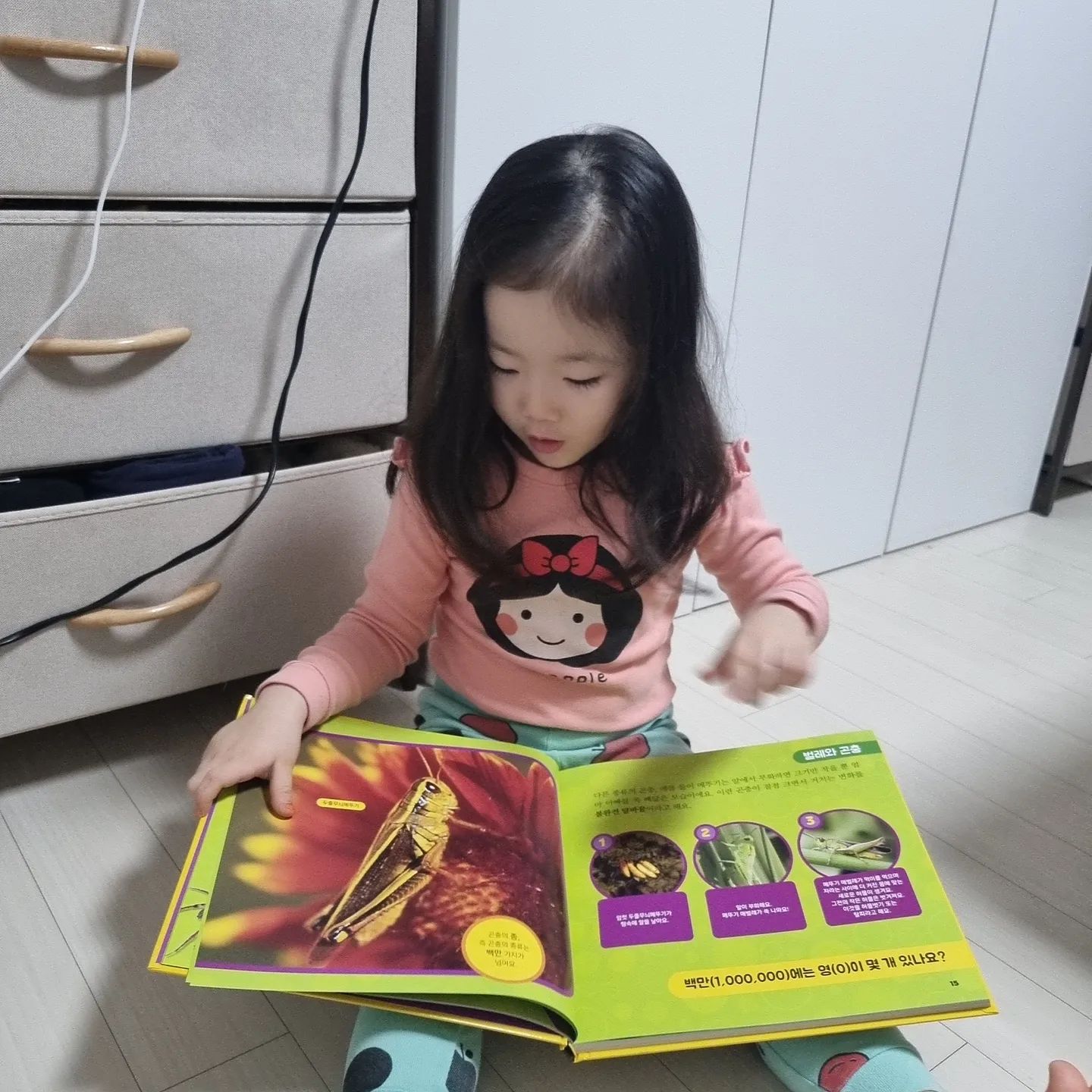 #협찬
우리 주아는 이제 혼자서 책을 읽으면서 엄마에게 설명을 해줄수 있습니다.

물론 글자를 읽는건 아니구 엄마와 함께 읽었던 책의 내용과 선명하고 생생한 사진을 보면서 설명을 해주는데 그게 제법 그럴싸하다는 것이지요. 저야 워낙 주아와 붙어있는 시간이 많으니 이런 시간들이 많아져서 놀랍지도 않은데 아빠의 경우에는 주아의 이런 모습을 보면 너무 깜짝 놀란답니다~

세상에 이렇게 똑똑한 아이가 어디 있느냐며 ㅋㅋㅋㅋ

정말 도치맘 도치대디랍니다~

이런 주인가 자주 보는 책은 물론입니다~

바로 블루래빗 첫지식백과되겠습니다~

블루래빗 첫지식백과는 총 77권인데 그 중에서도 빅북은 15권이에요~

큰 카테고리로 나누어 바다,우주, 새, 동물, 공룡, 열대우림, 날씨 등등 다양한 카테고리로 나뉘어져있는데요~

책안으로 들어가보면 역시나 내셔널지오그래픽키즈와 콜라보하여 선명하고 생생한 사진이 함께하니 더 흥미가 가는것 같습니다~

저는 왜이렇게 선명한 사진이 좋은지 모릅니다~
#블루래빗 #디스커버리첫지식백과 #첫지식백과#초등입학전필독도서 #어린이 #내셔널지오그래픽 #내셔널지오그래픽키즈 #어린이과학도서#어린이예술도서#어린이상식도서#어린이지식백과