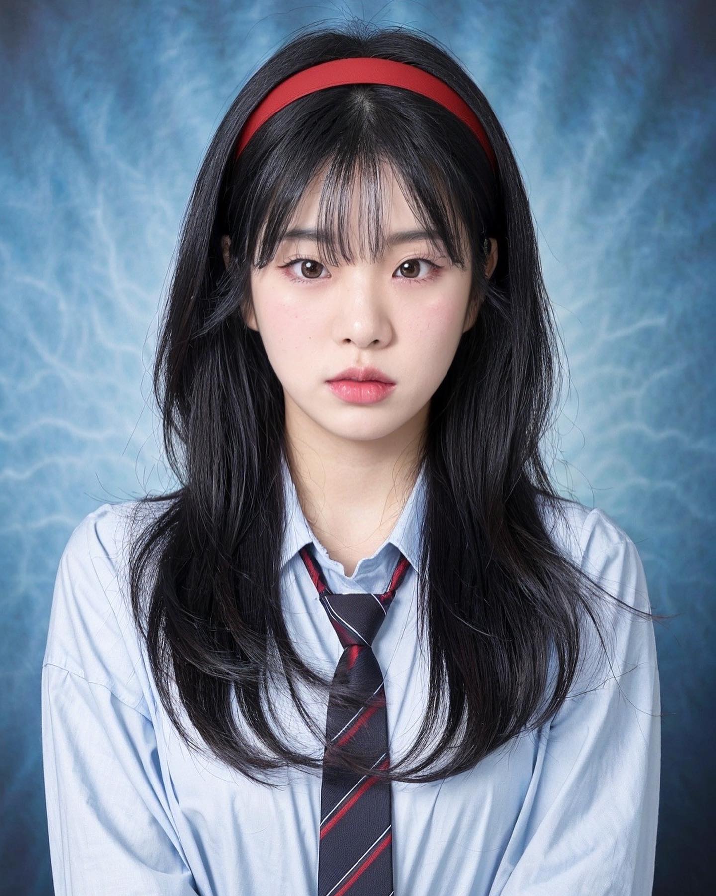 나 앞머리 없는데... 왜자꾸 앞머리 있늠걸로 나와... 자를까?