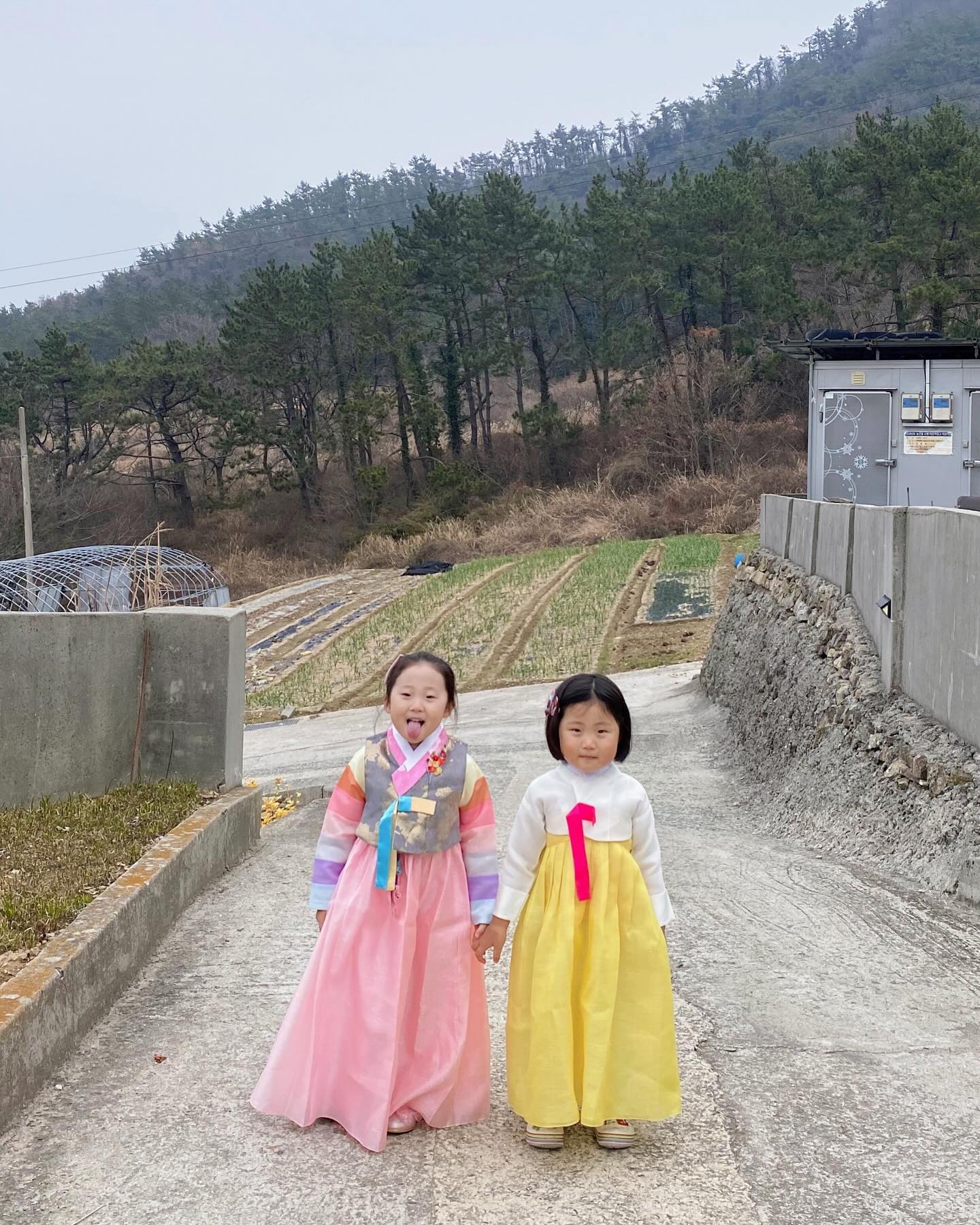 낮잠도 패쓰하고 언니, 오빠들이랑 신나게 놀다가 
너무 피곤해서 밤에 낑낑.. 오랜만에 시골가서 신났던 울 공쥬들 👧🏻👧🏻 

#하나자매설날