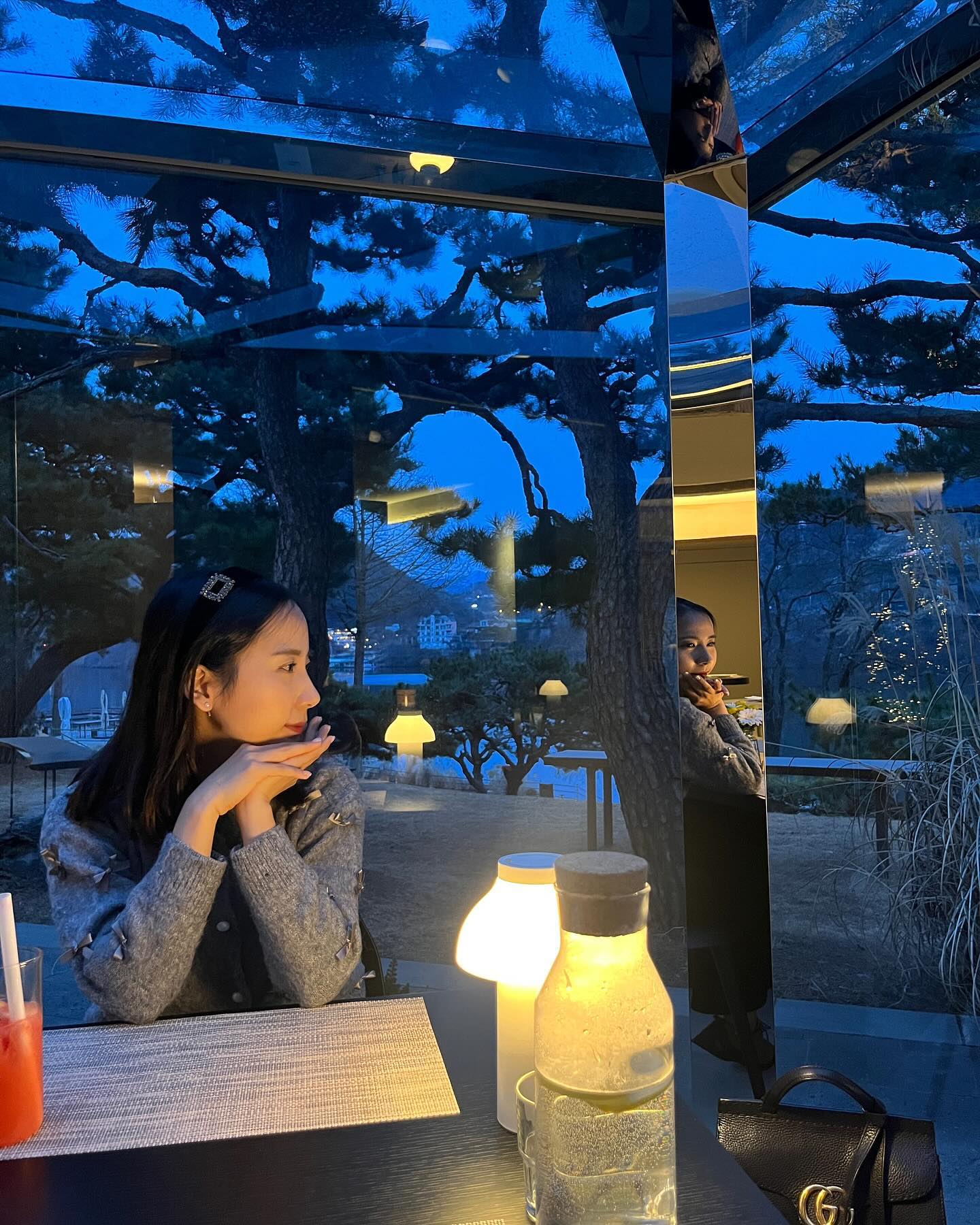 낮과 밤✨🌌
#소나무 밝은 기운🌳

#아유스페이스 #남양주맛집 #북한강맛집 #가오픈 #레스토랑