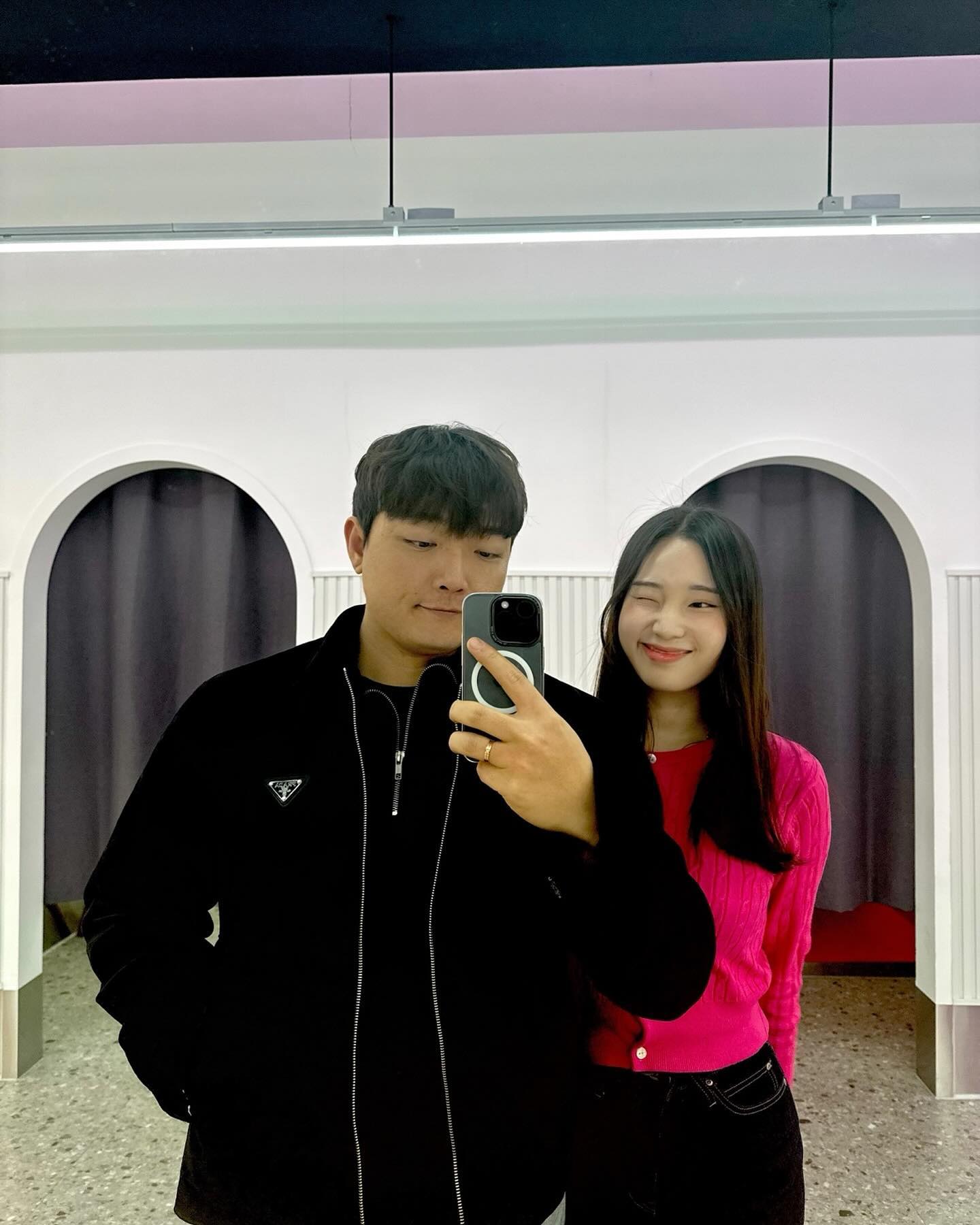 오랜만에 사진찍으로 💗