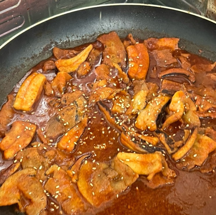 군산 홈스밀 오징어삼겹살 밀키트