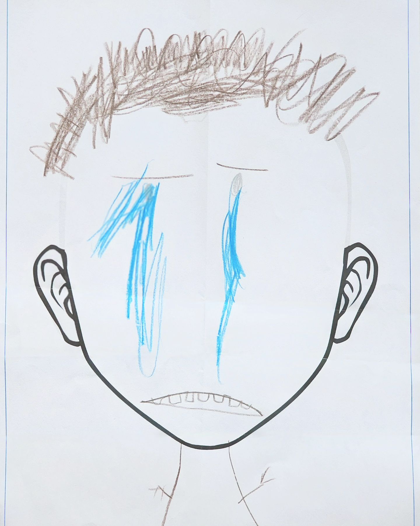 형님 반에 간 내 모습 🎨 

왜 울고 있냐고 물어보니 6살 반에는
5반 선생님과 함께 하지 못해서 슬프단다

🙎‍♀️ 그래, 엄마도 그 생각 하니 슬프네.. (아빠도 슬프대🤣)

🧒 그런데 6살 반에 또 다른 좋은 선생님이 계실 테니 괜찮아요.
새로운 선생님이 오실 수도 있는데 그것도 좋아요!

영유에서 정말 좋은 담임 선생님을 만나 행복한 5살을 보내고
벌써 오늘이 마지막 날! 대문자 F 엄마는 기분이 이상하다🥺

6살 반에 가서 큰 사람이 되겠다는 아들램💛

#몸도마음도쑥쑥 #천천히크렴