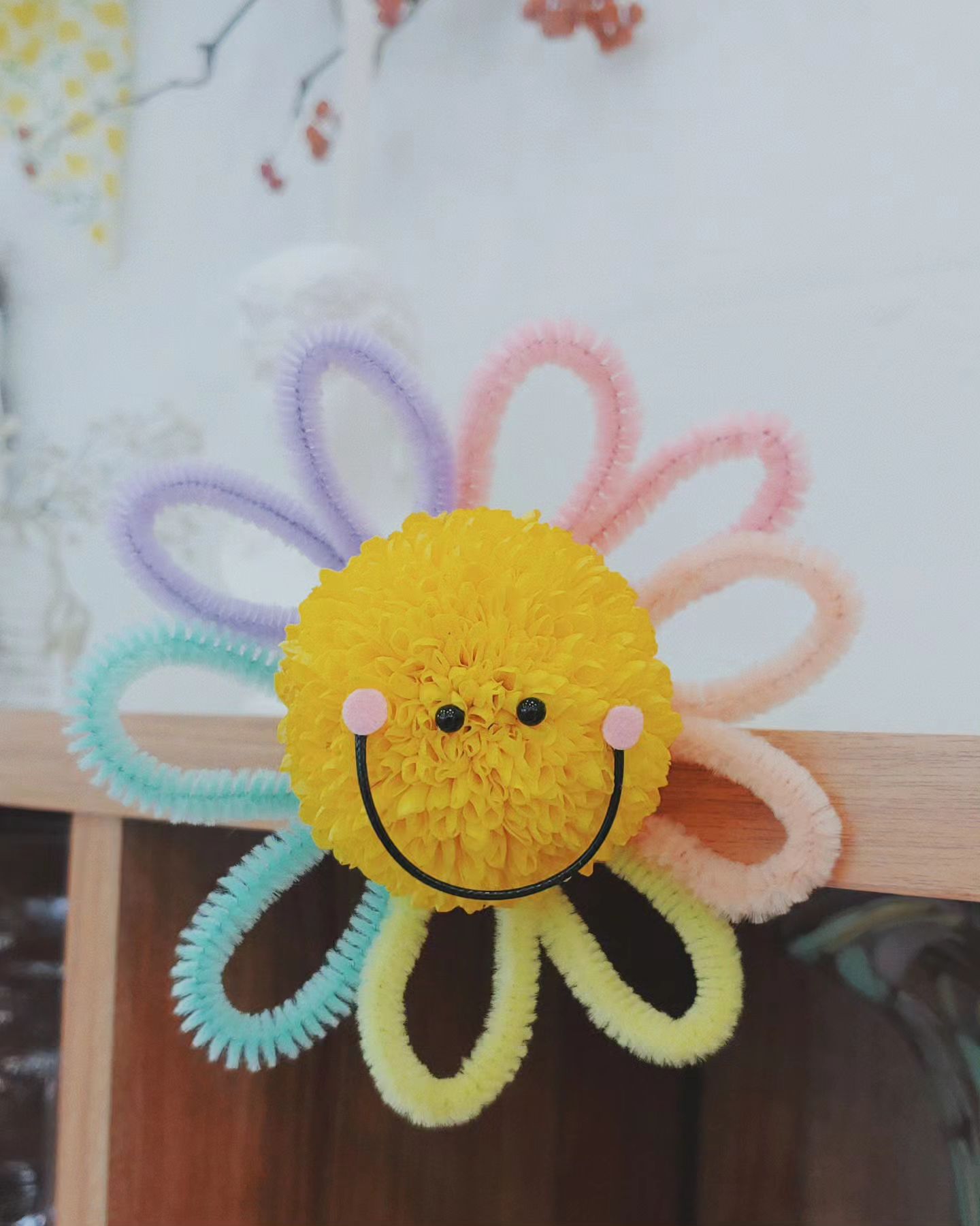 생화 퐁퐁의 변신🌈
.
#퐁퐁 #퐁퐁꽃다발  #무지개퐁퐁