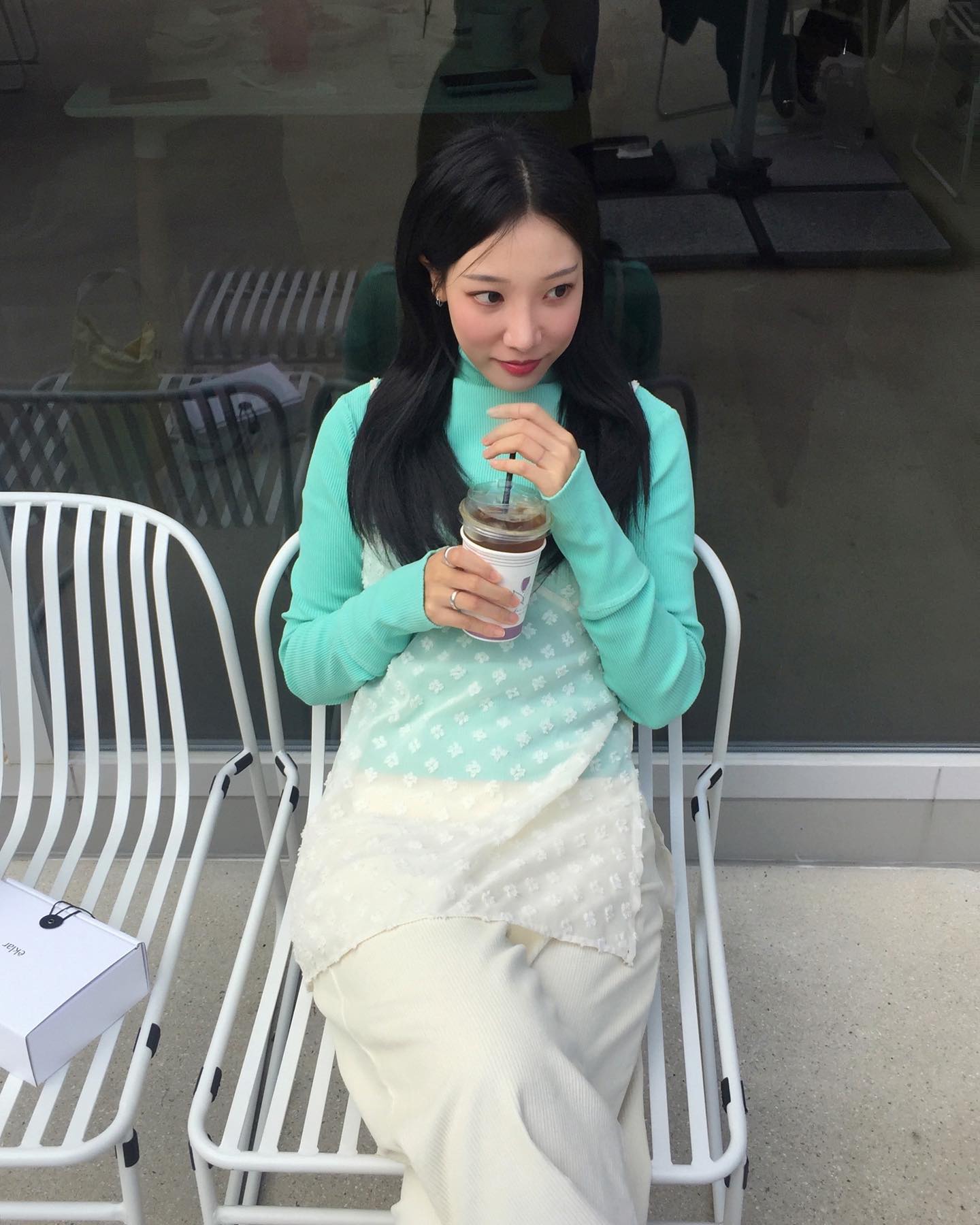 내 퍼컬 베스트👗 흰눈송를 품에 입은 날❄️🩵 햅히주말이에여!