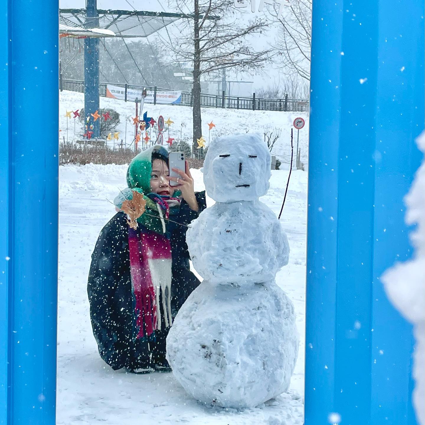 ☃️☃️

#눈사람만들기 #눈사람 #귀여운눈사람 #눈사람만들기☃️