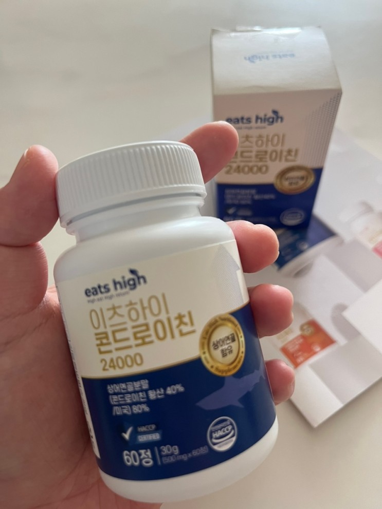 연골구성성분 콘드로이친이 고함량된 이츠하이 콘드로이친 24000