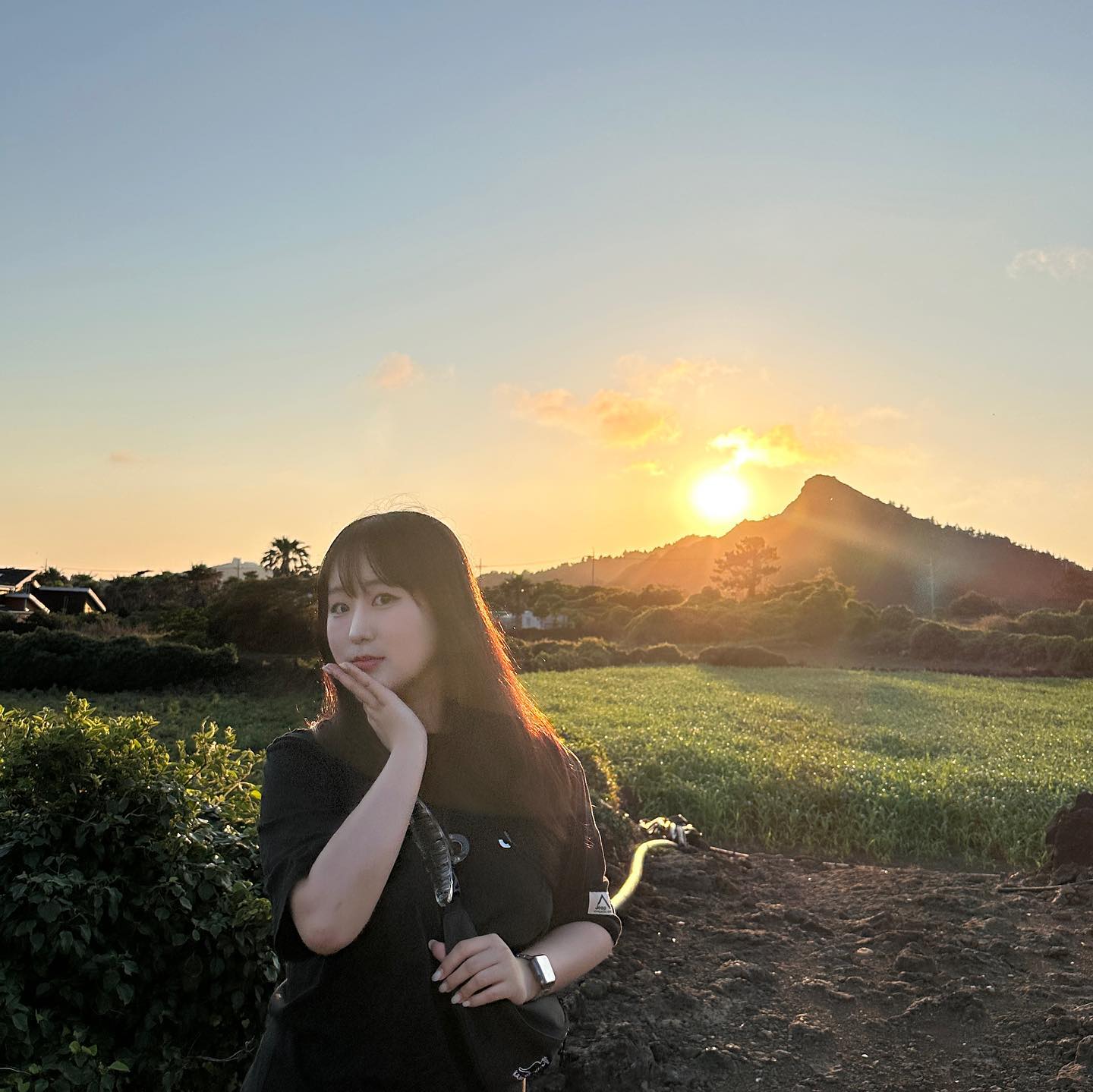 나콩이의 제주도는 낭만 가득 ••🍊🌴🌊