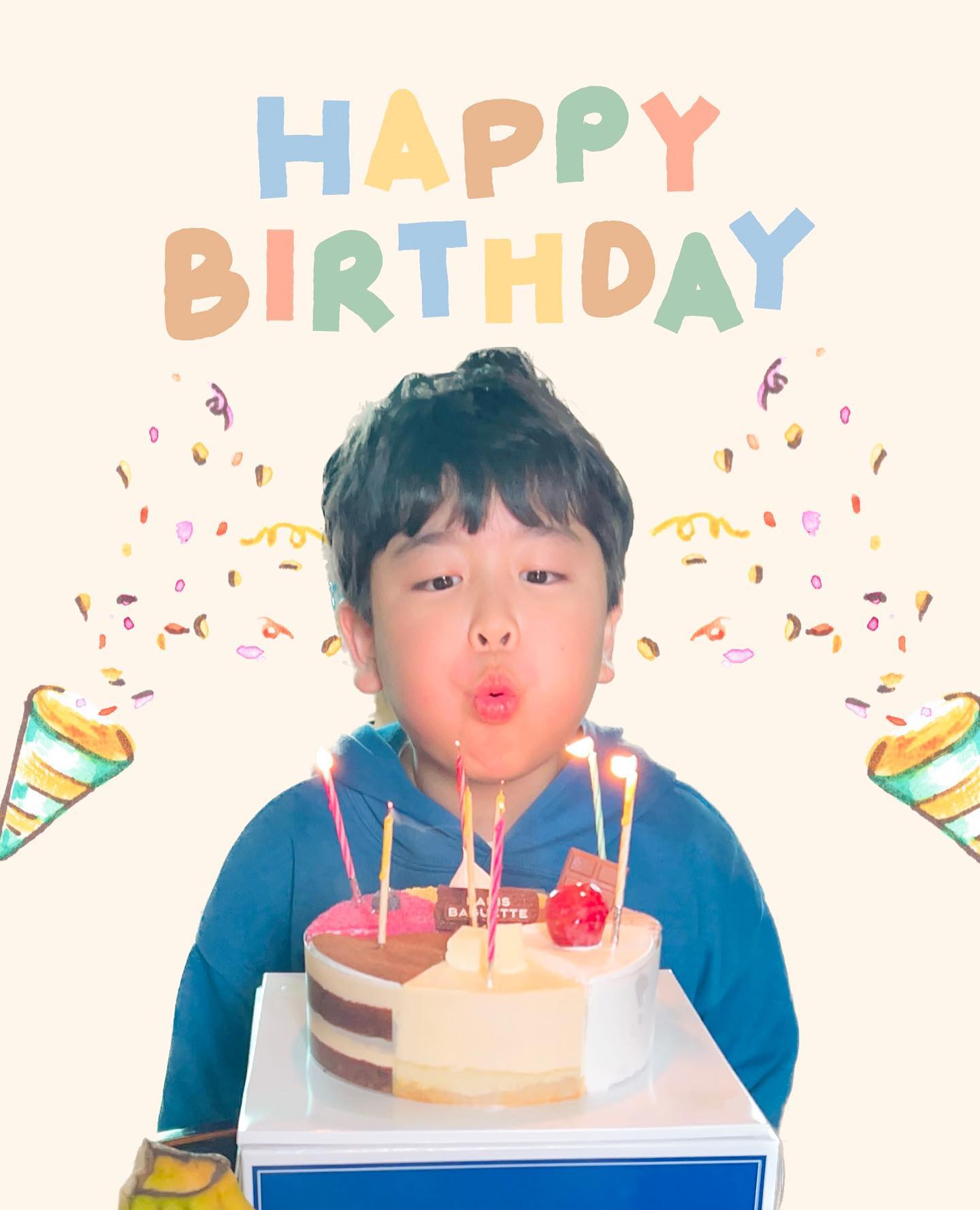 #생일 #아들생일

오늘은 준우의 생일🎂
아프지말구 건강하고 씩씩하게!!
알았지?? 엄마한테 그만 좀 덤비고😨

아들 생일 축하해~^^

#생일 #생일주간