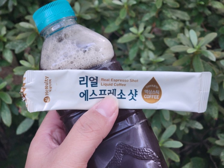 맥널티 액상커피, 콜드브루 말고 찐 리얼에스프레소샷!