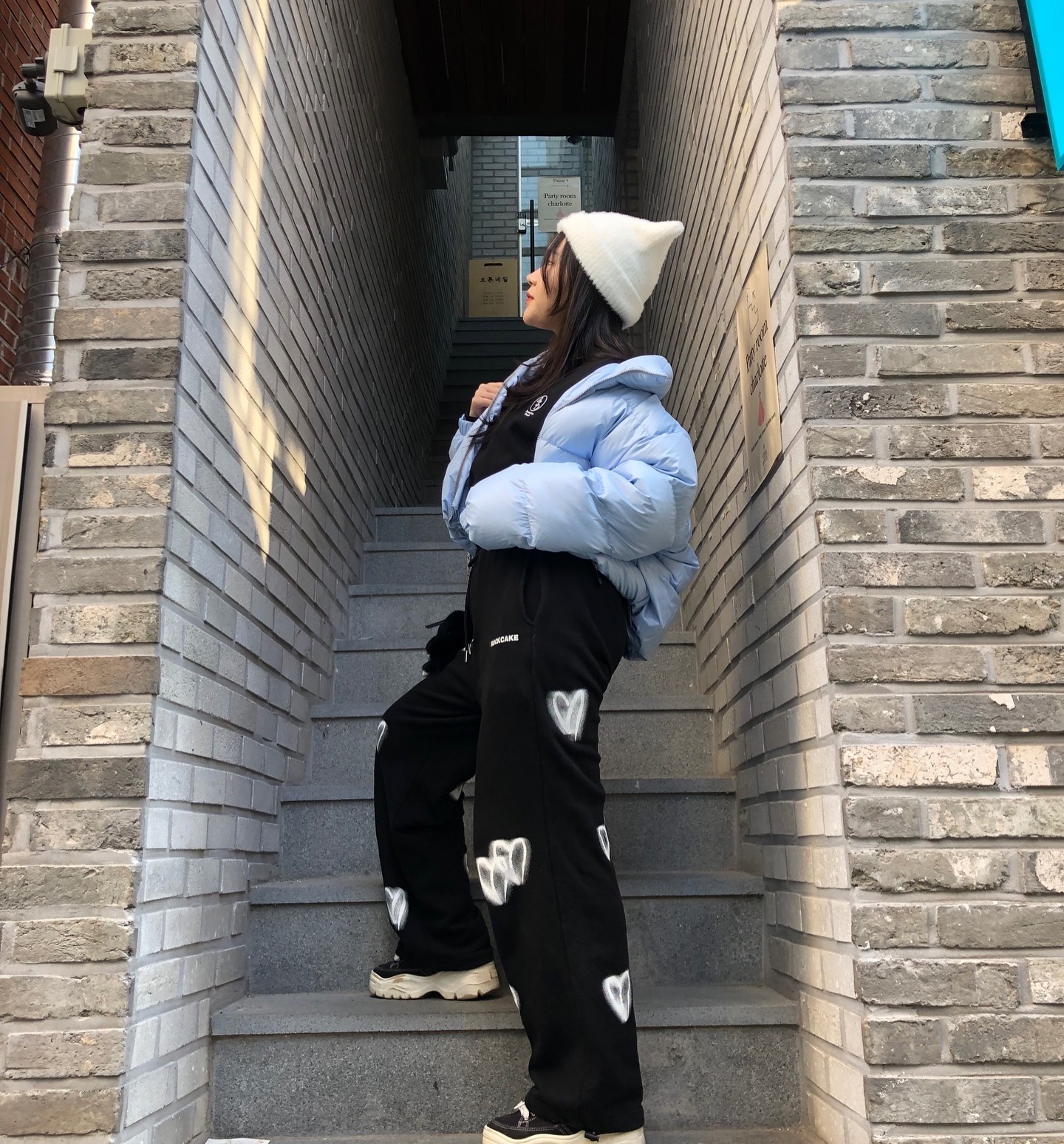 계단샷 💙