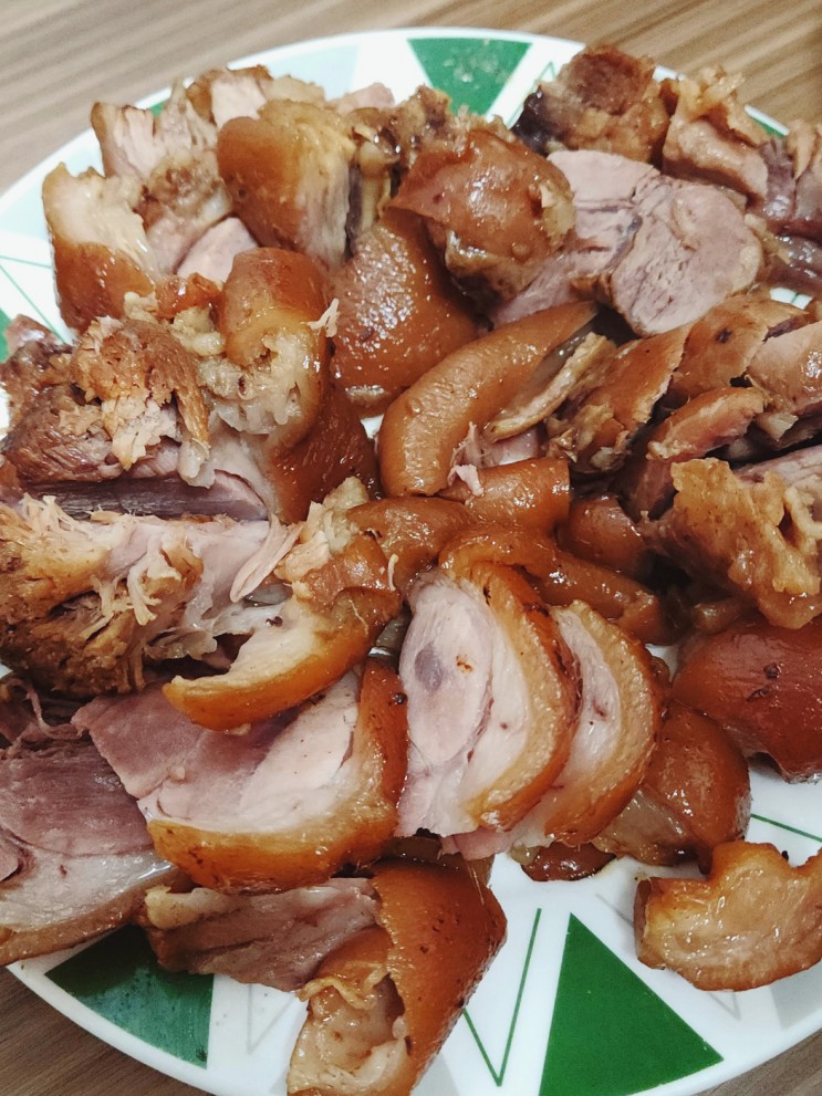 가성비 최고 간편식 족발 맛난 세방황칠족발 통족발 순살