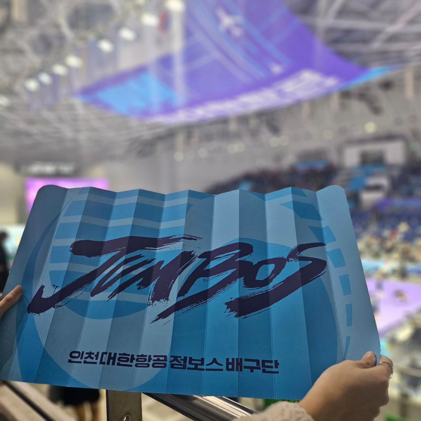 새해 첫날 가족들과 배구경기관람^^
울 민서의 대한항공 한선수 경기를 함께^^
여름이는 오늘도 혼자 집에~ 

#대한항공 #한선수 #kobo #배구경기 #jumbos #