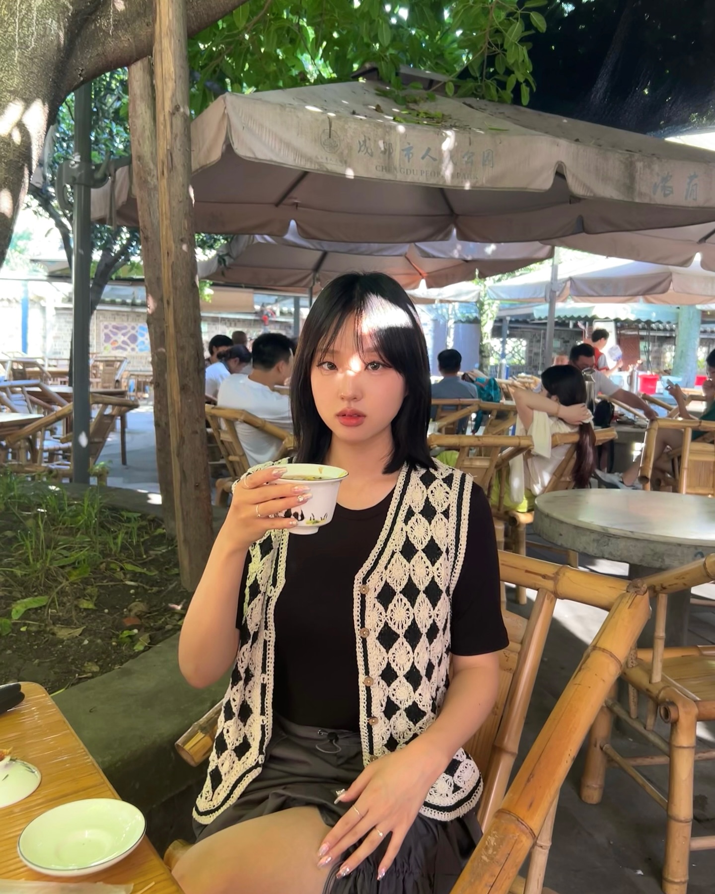 成都에서 꽃茶 마시기 🌼