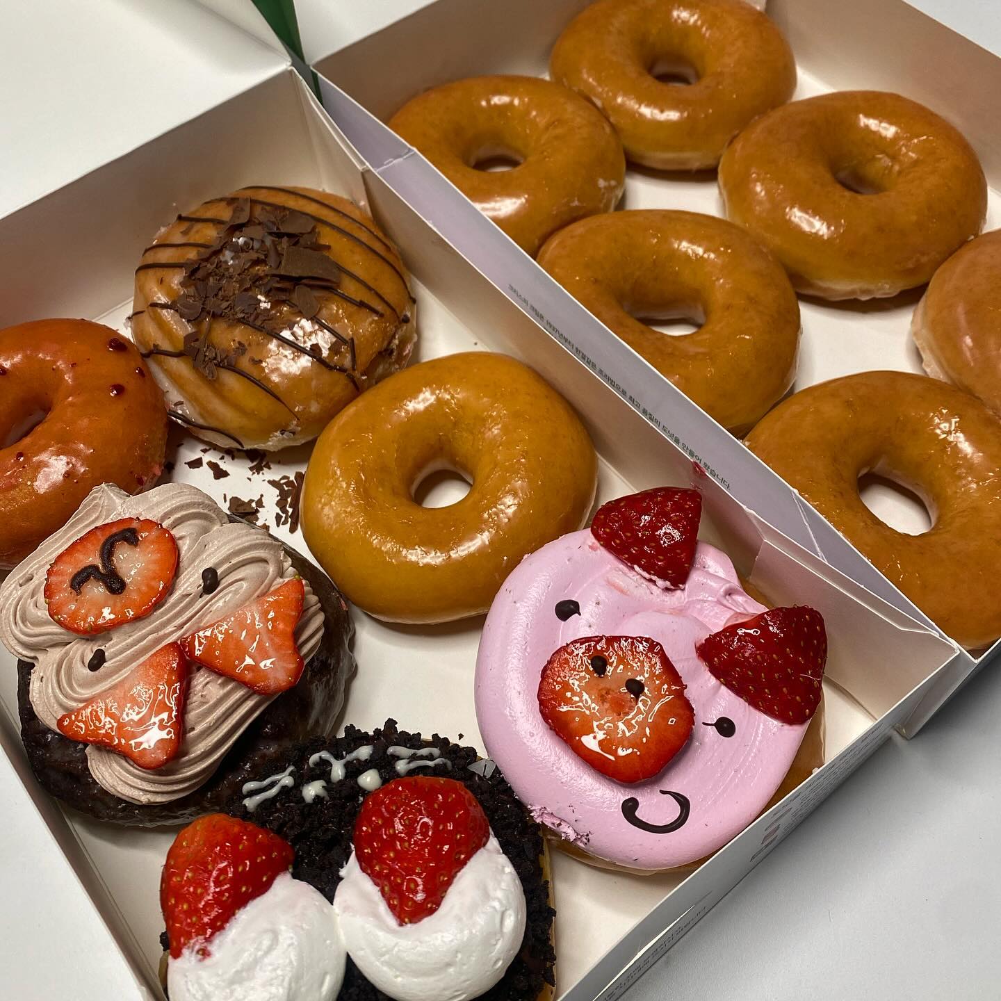 20240306 크리스피 🍩 솔직히 이 정도는 한번에 다 먹을수 있는데… 🫠 #5분컷